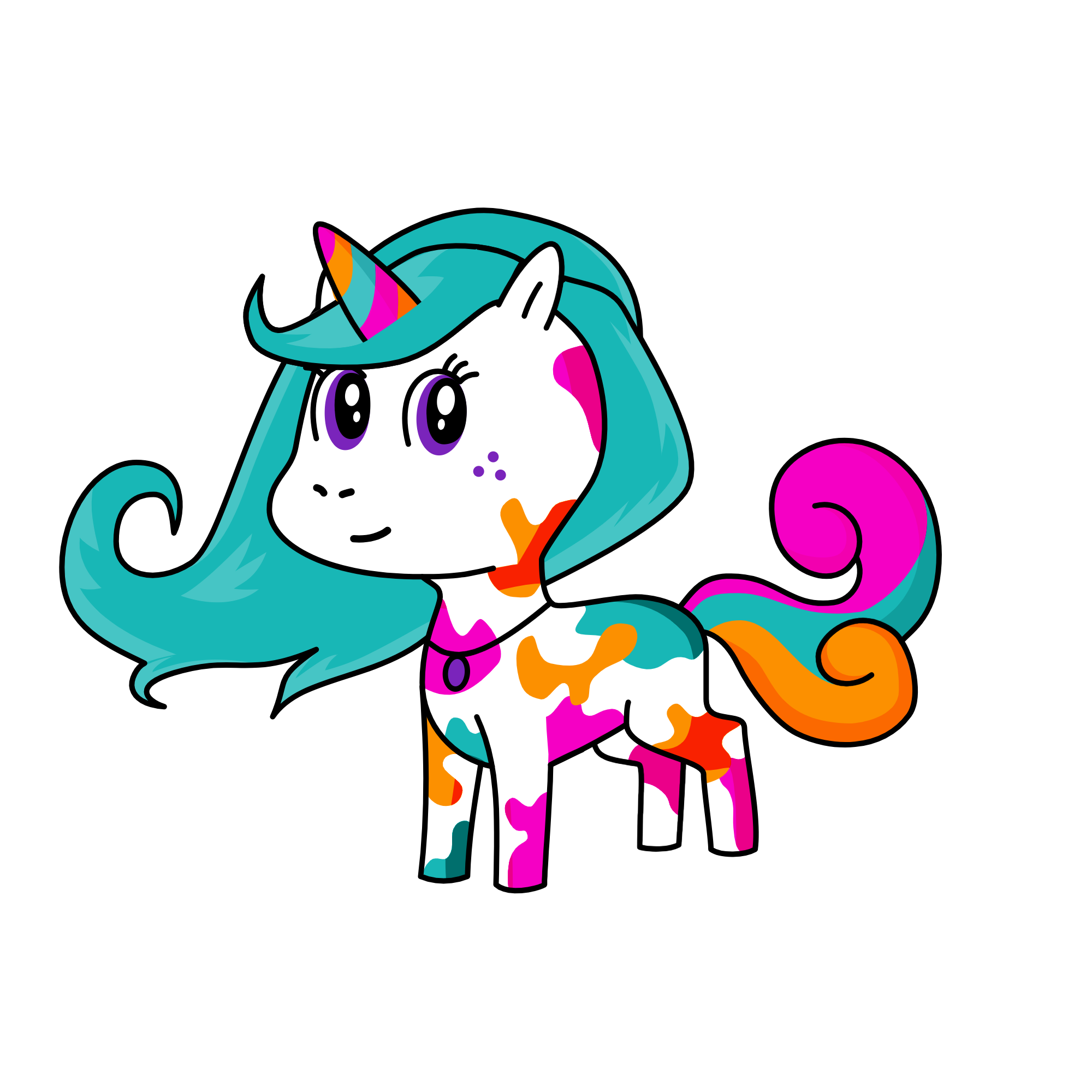 calico, the unicorn