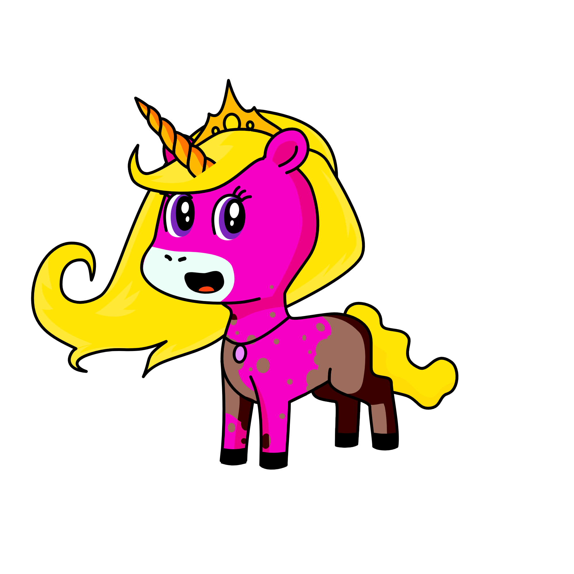 rainbow, the unicorn