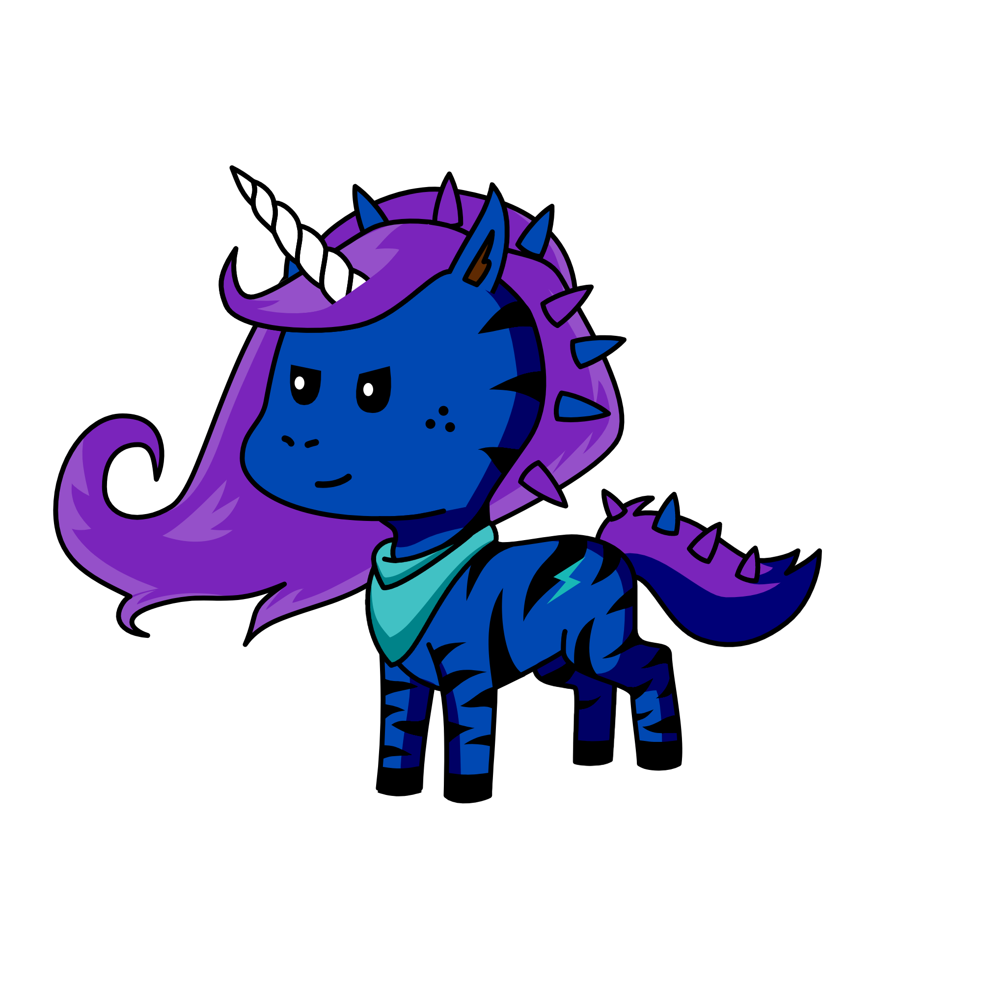 night mare moon, the unicorn