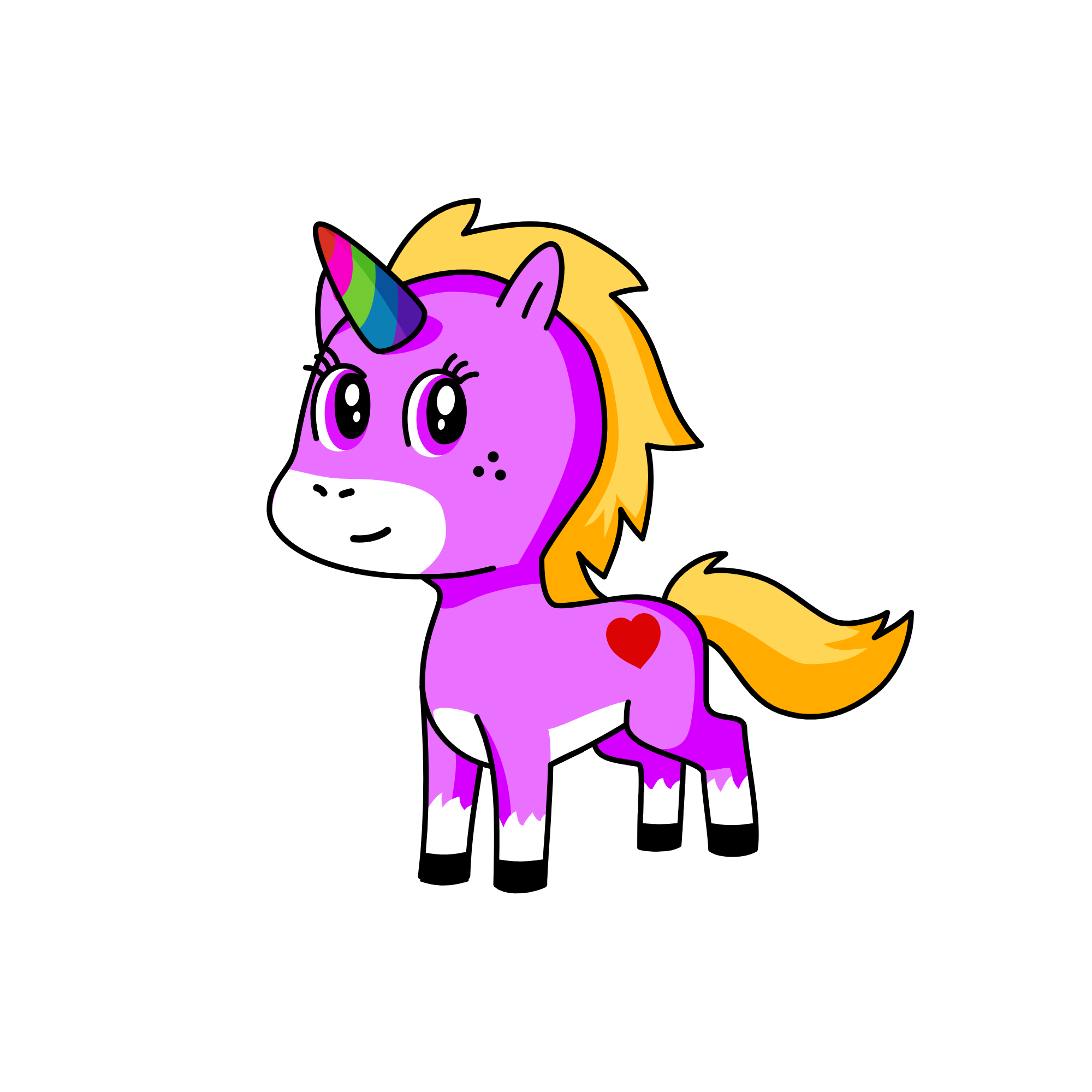beautifullunicorn, the unicorn