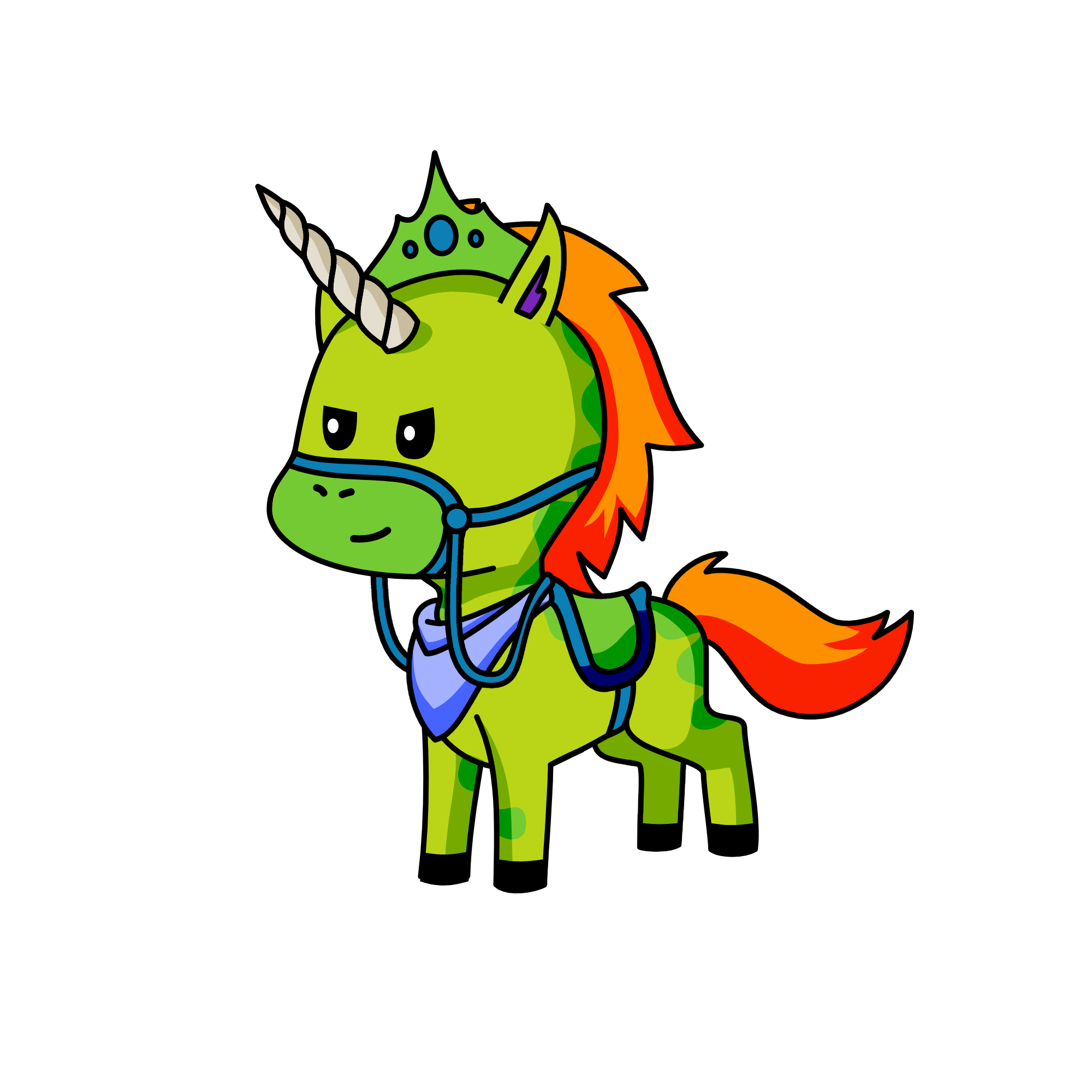Greene, the unicorn