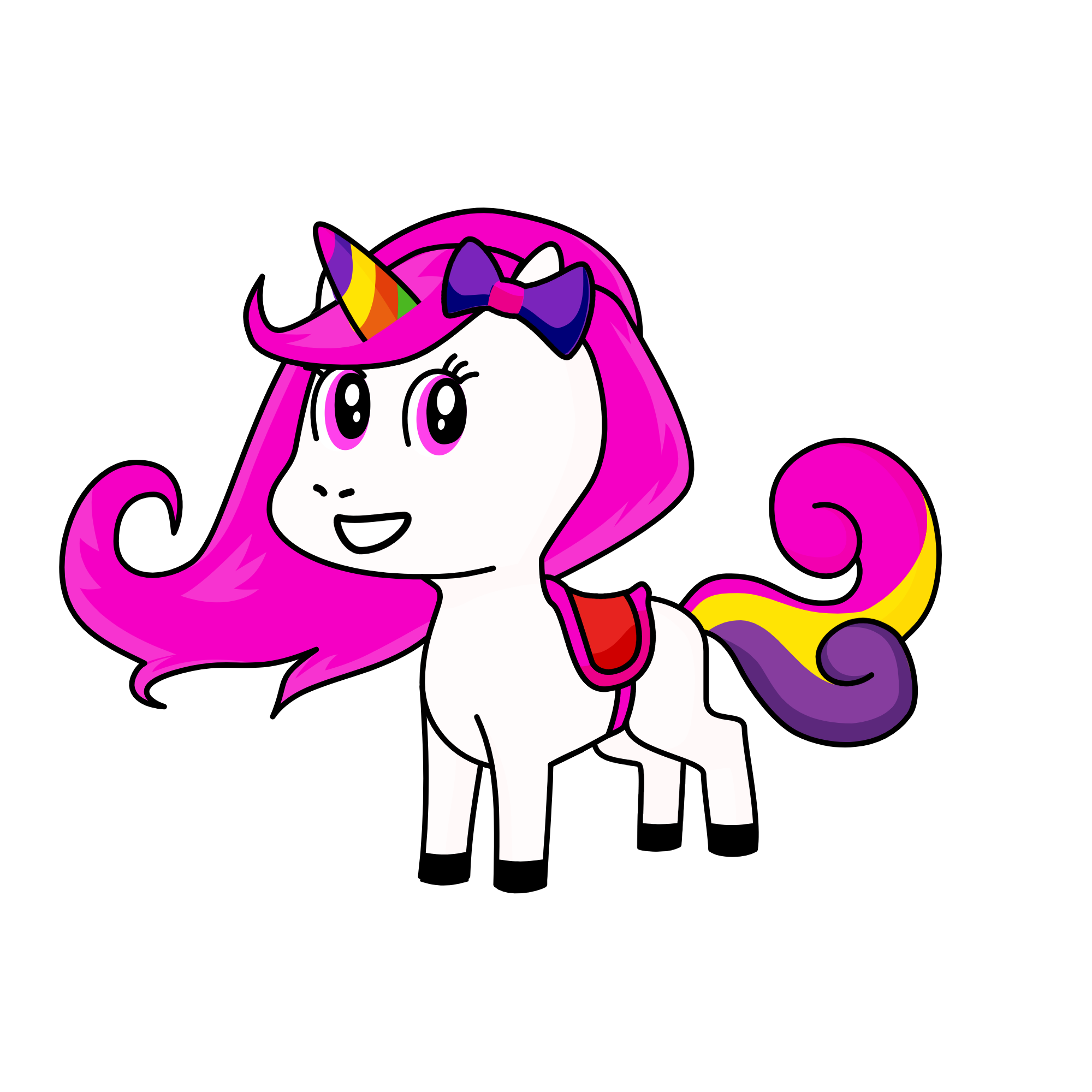 Dixie, the unicorn