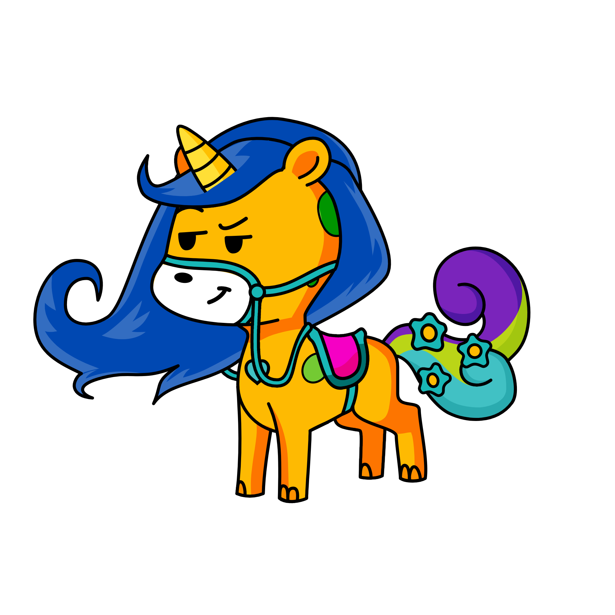 Sunshine, the unicorn