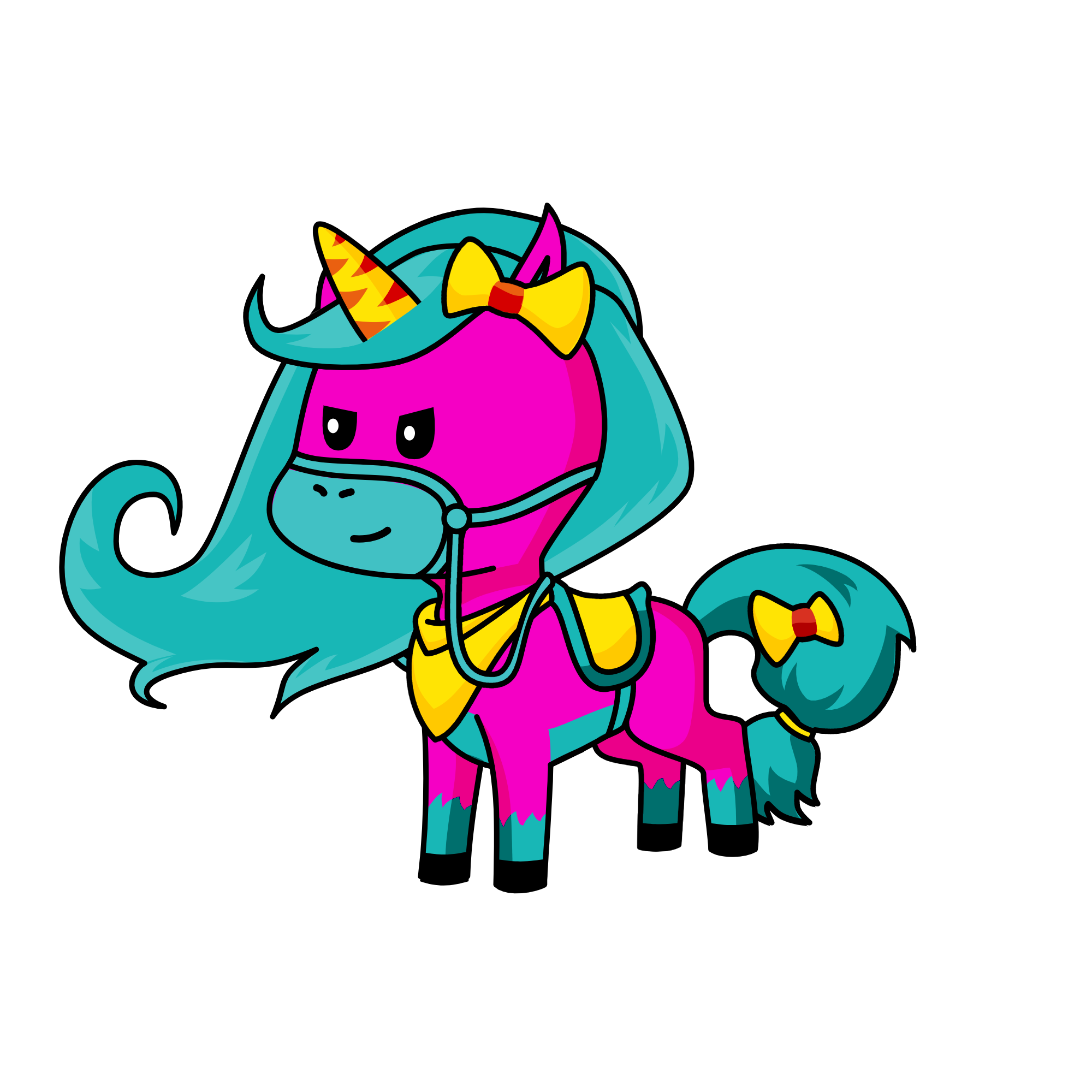 Dasher, the unicorn