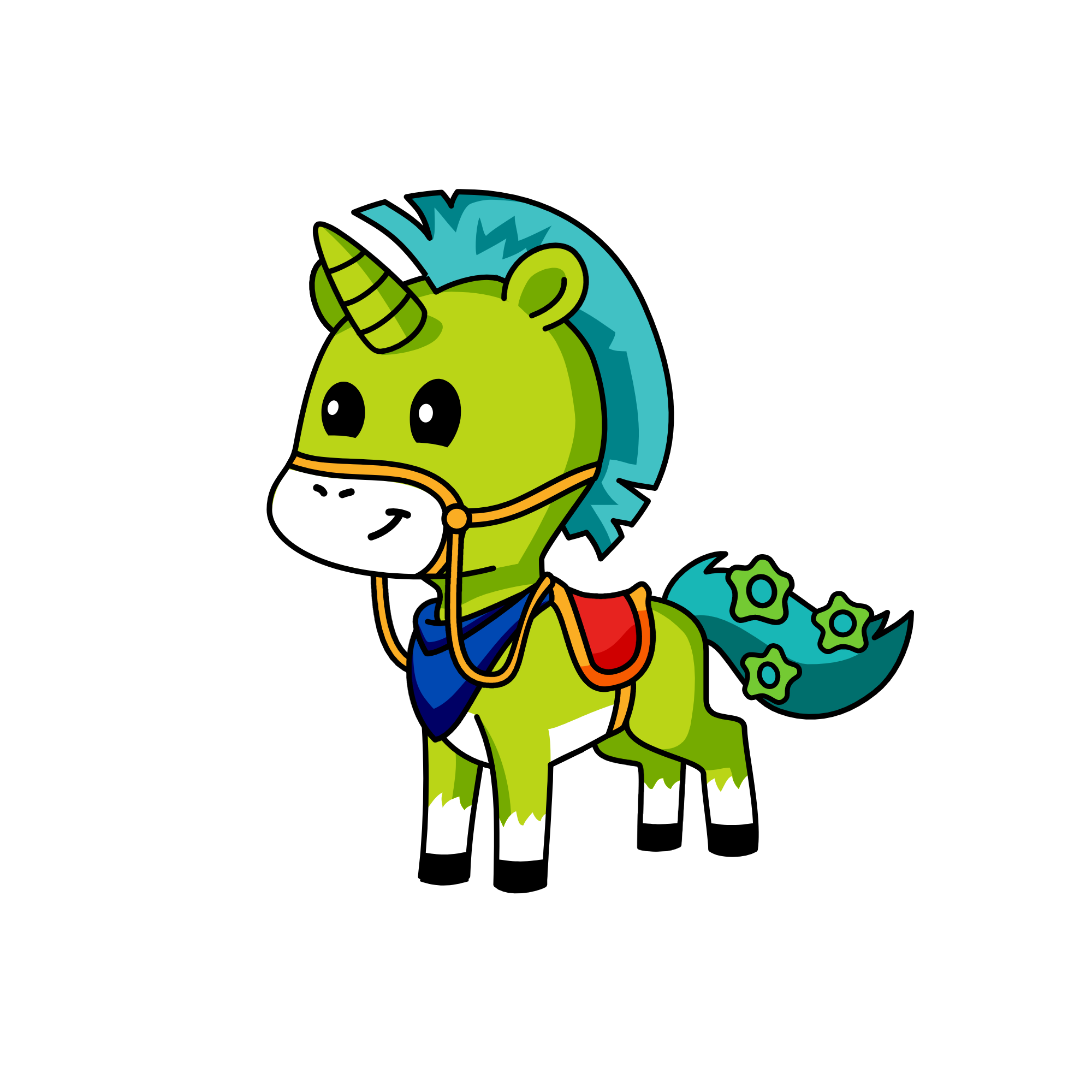 Grass, the unicorn