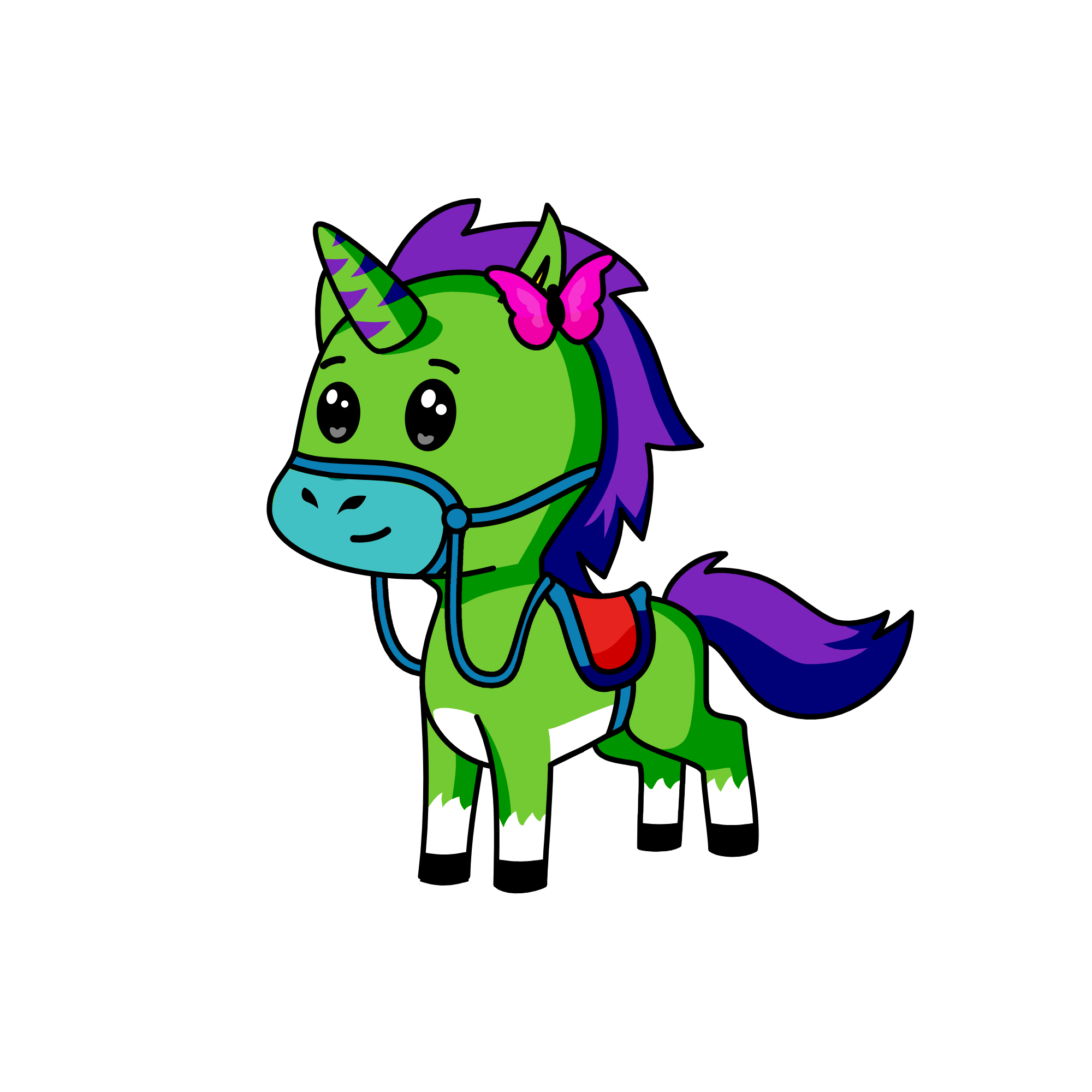 Stardust, the unicorn