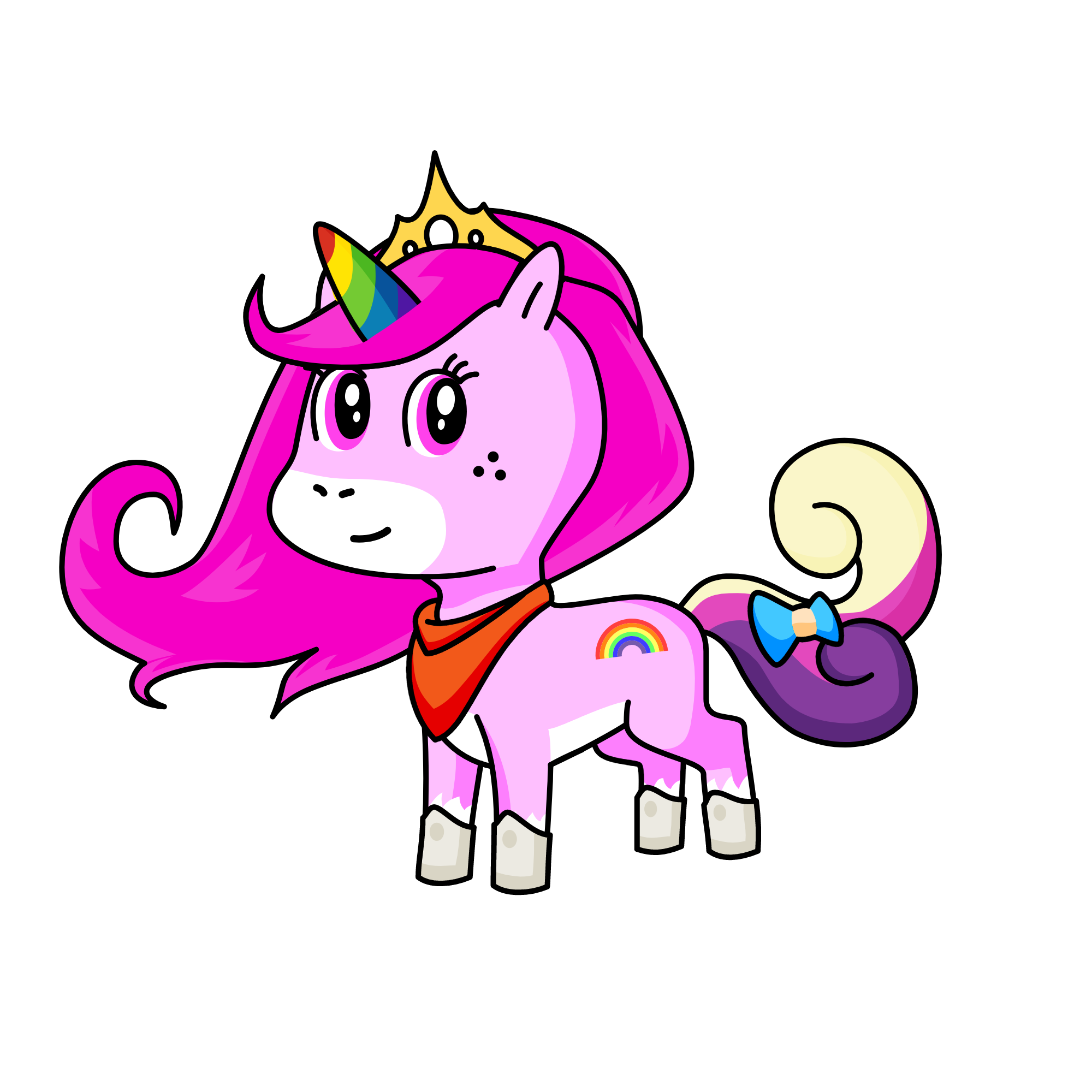 kitty, the unicorn
