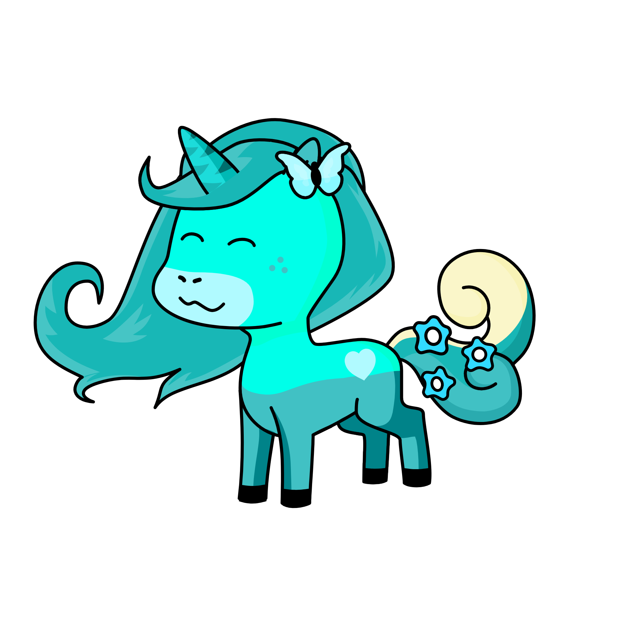 hielo, the unicorn