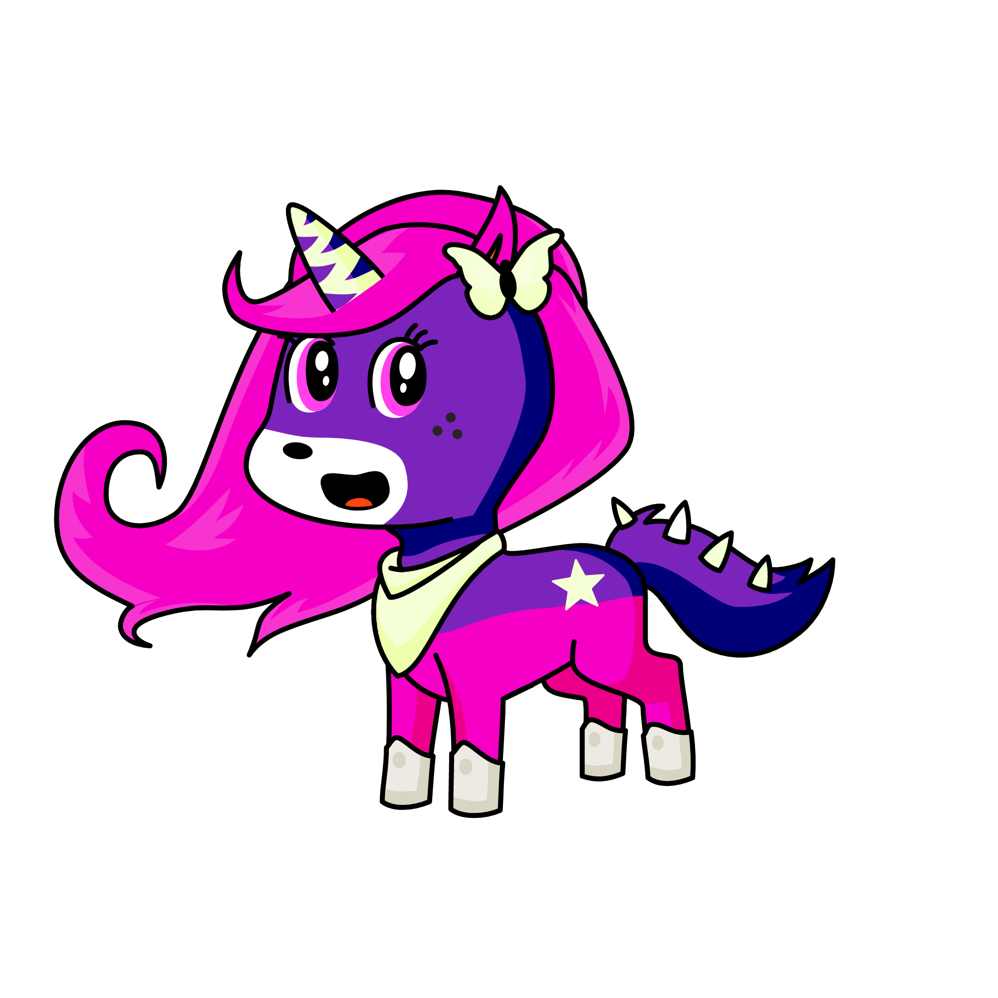 zinha, the unicorn