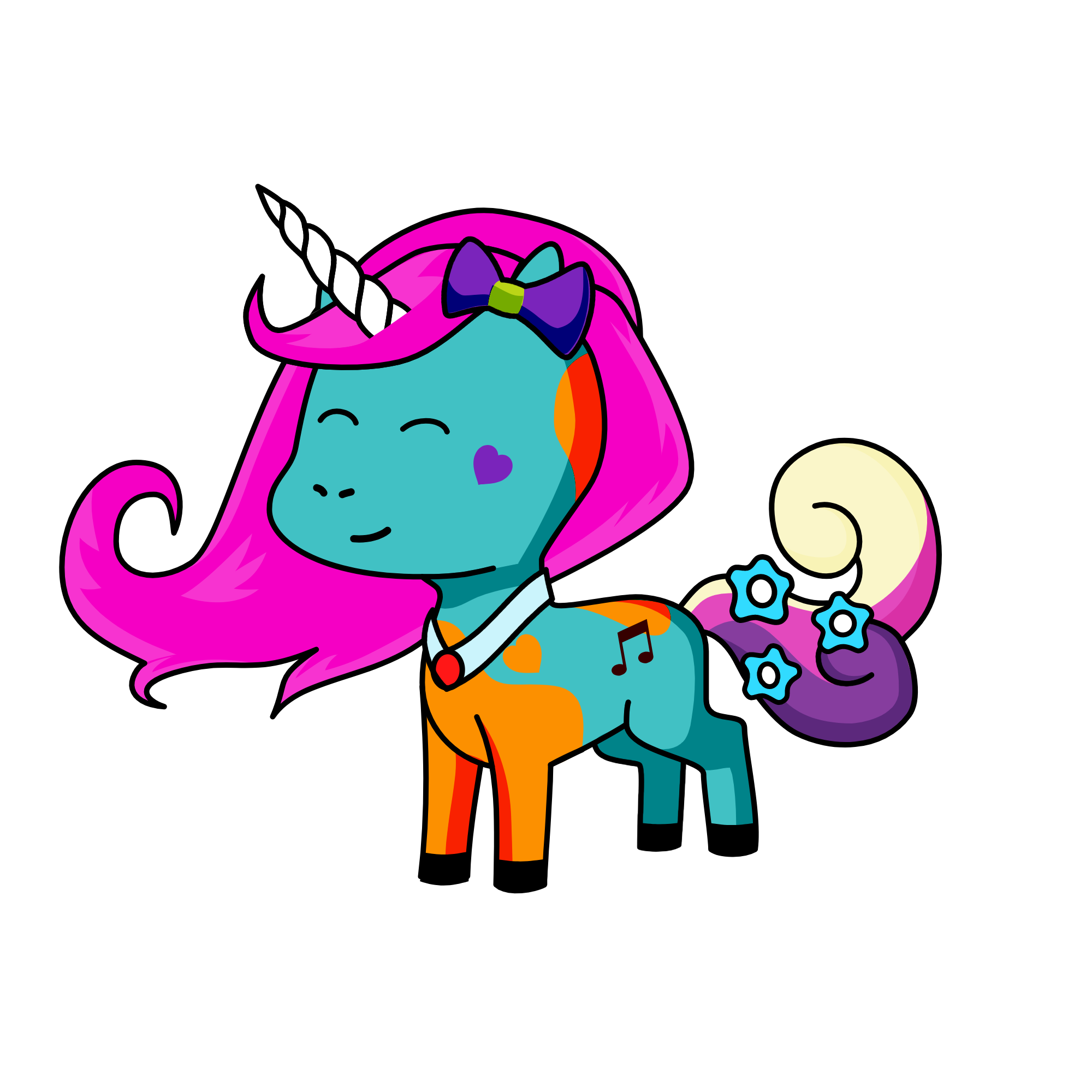 Silvy, the unicorn