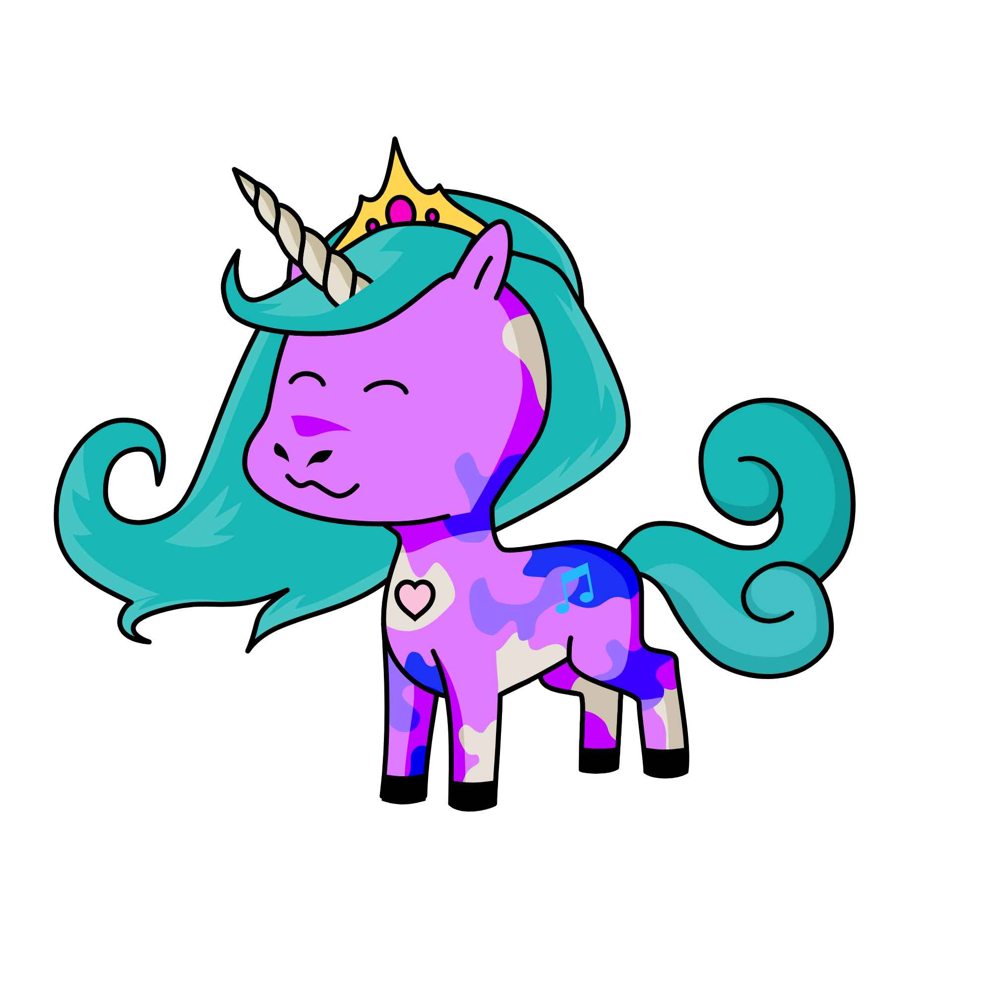 QRISTAU, the unicorn