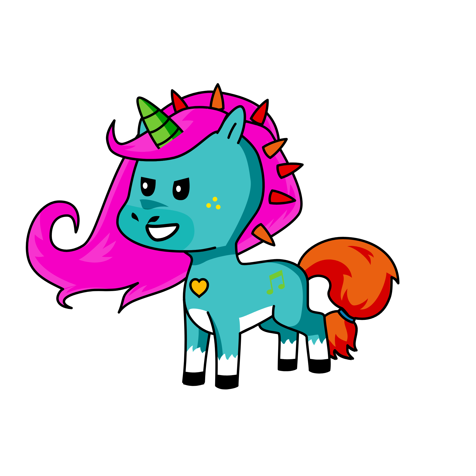 Sasha, the unicorn