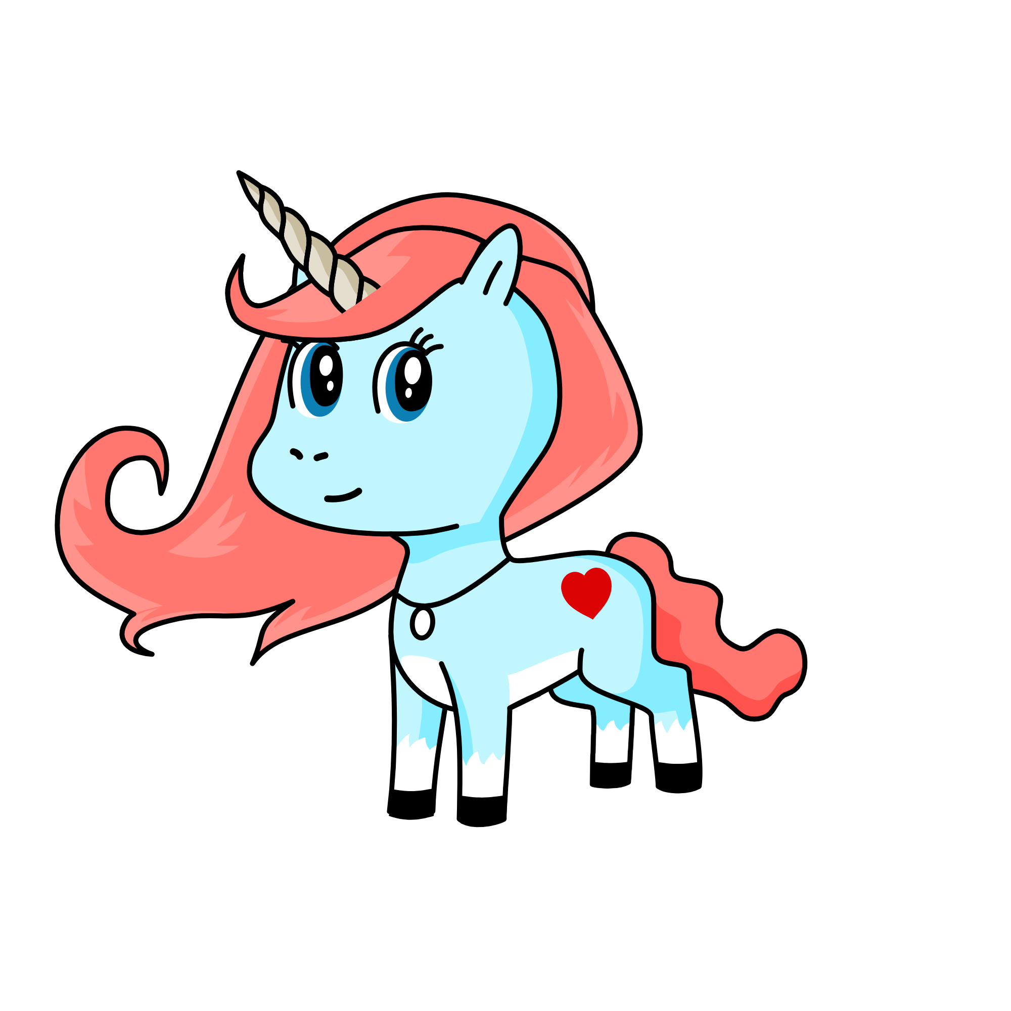 qristal, the unicorn