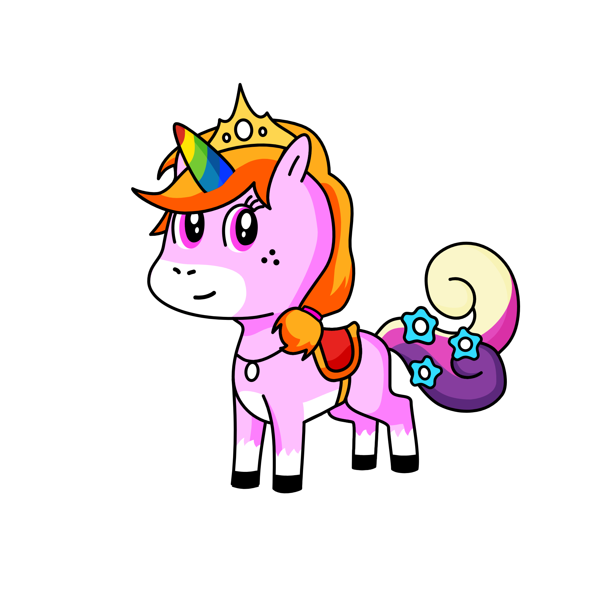 Rose, the unicorn