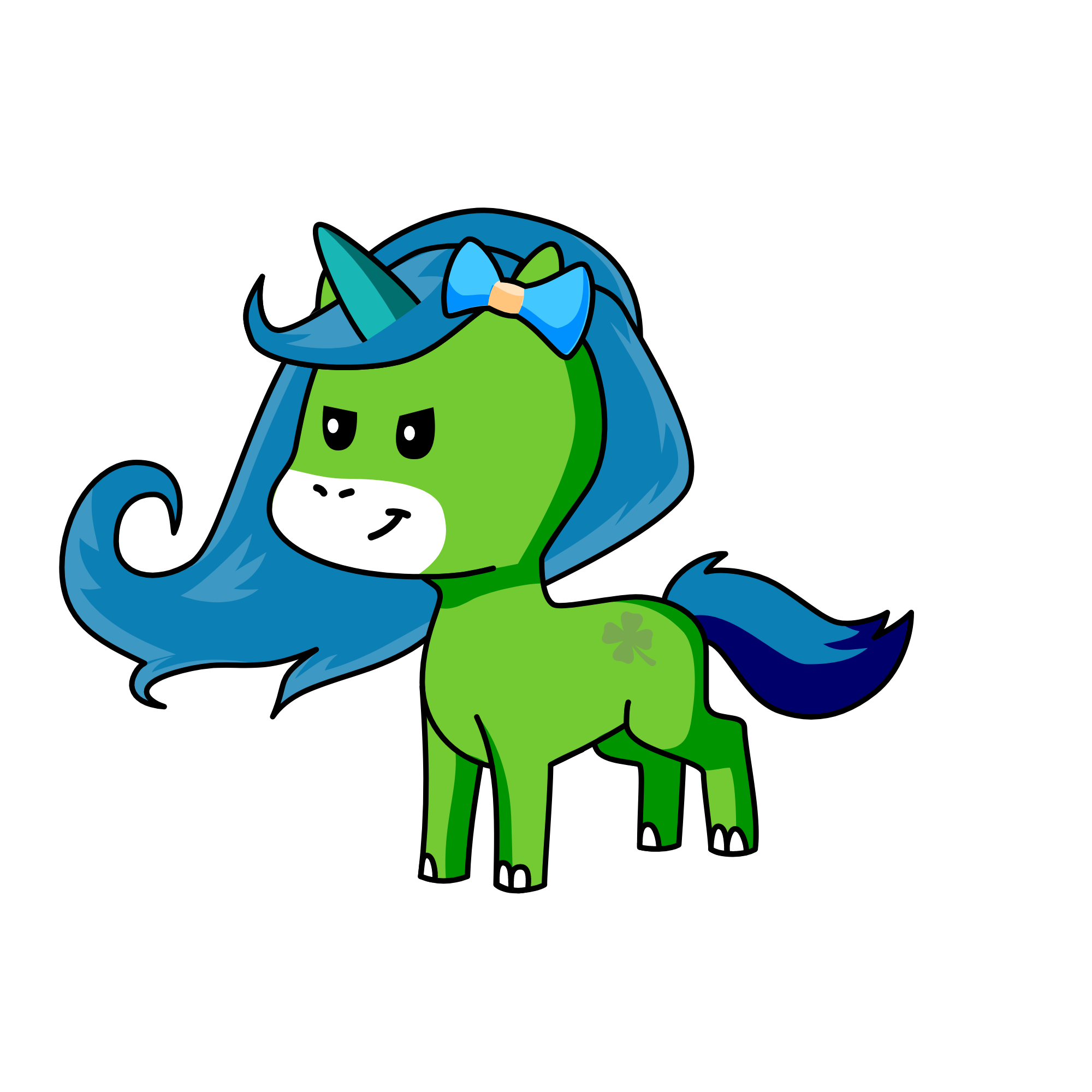 luky lide, the unicorn