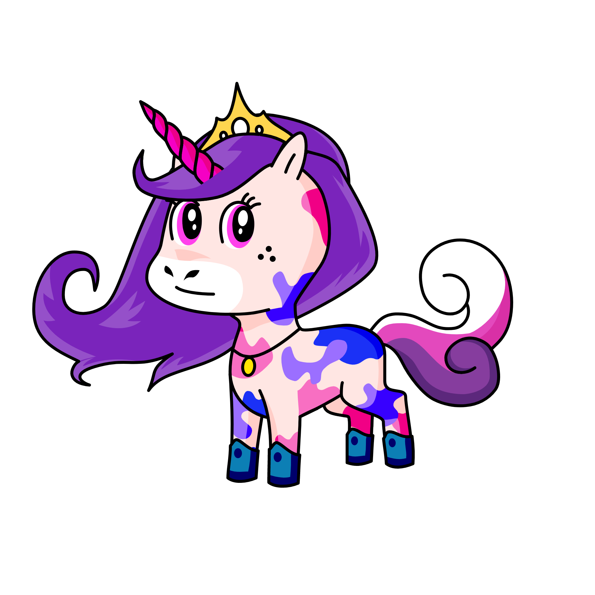 Qween, the unicorn