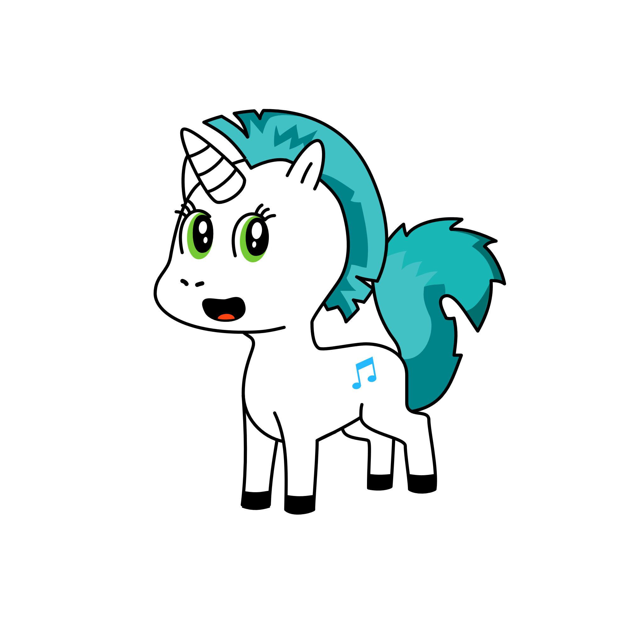 lucky, the unicorn