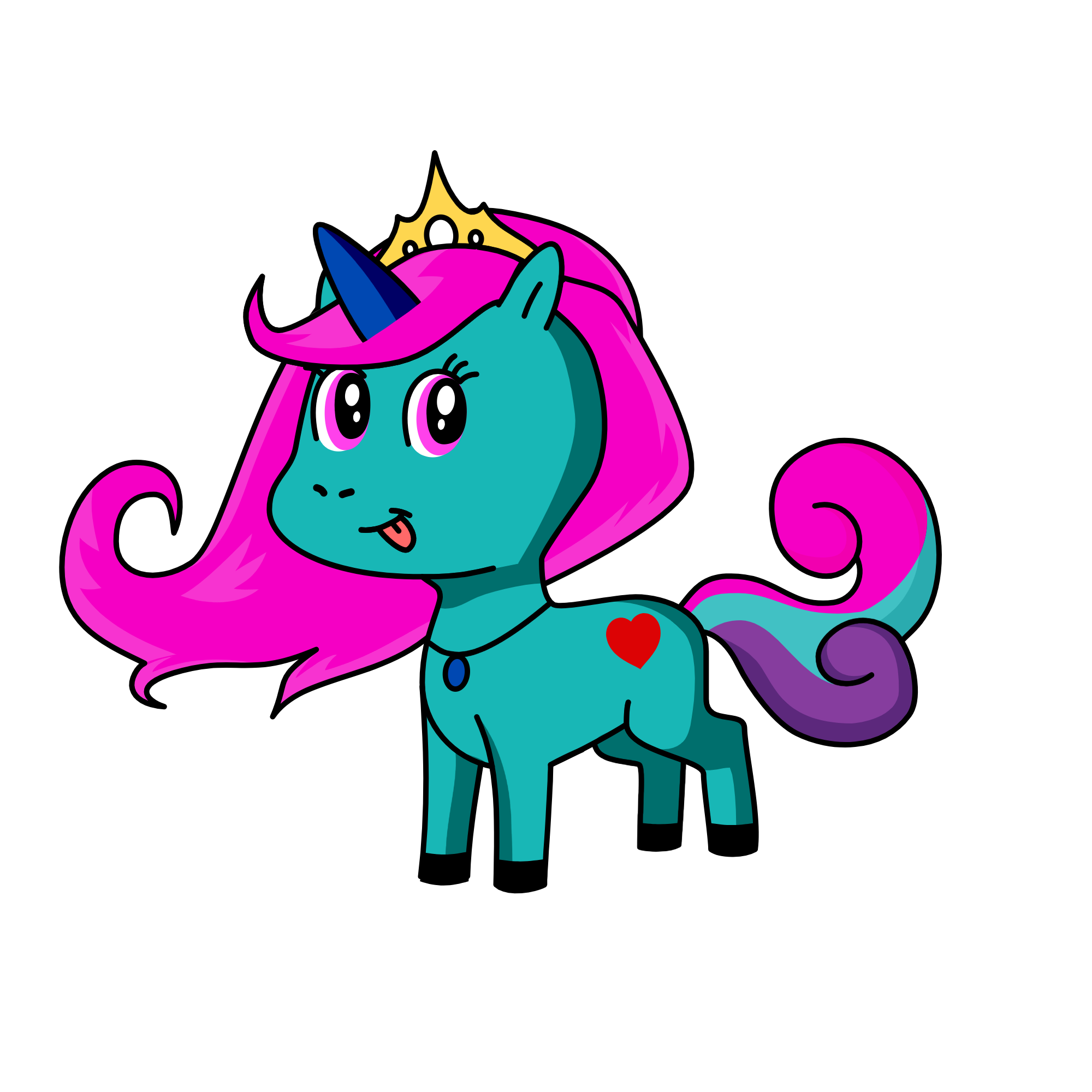 The bright unicorn of them all unicorns, the unicorn