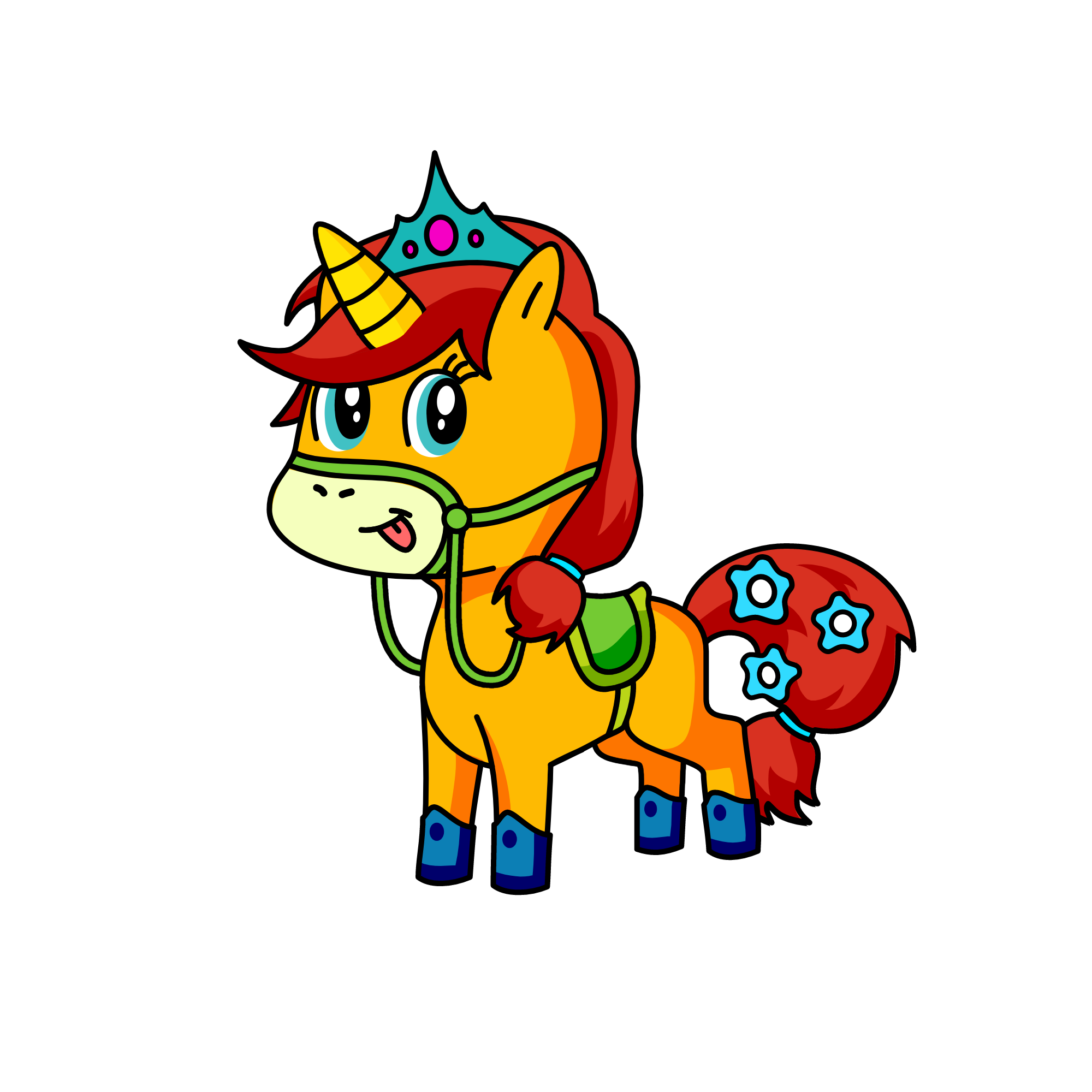 Sunny, the unicorn