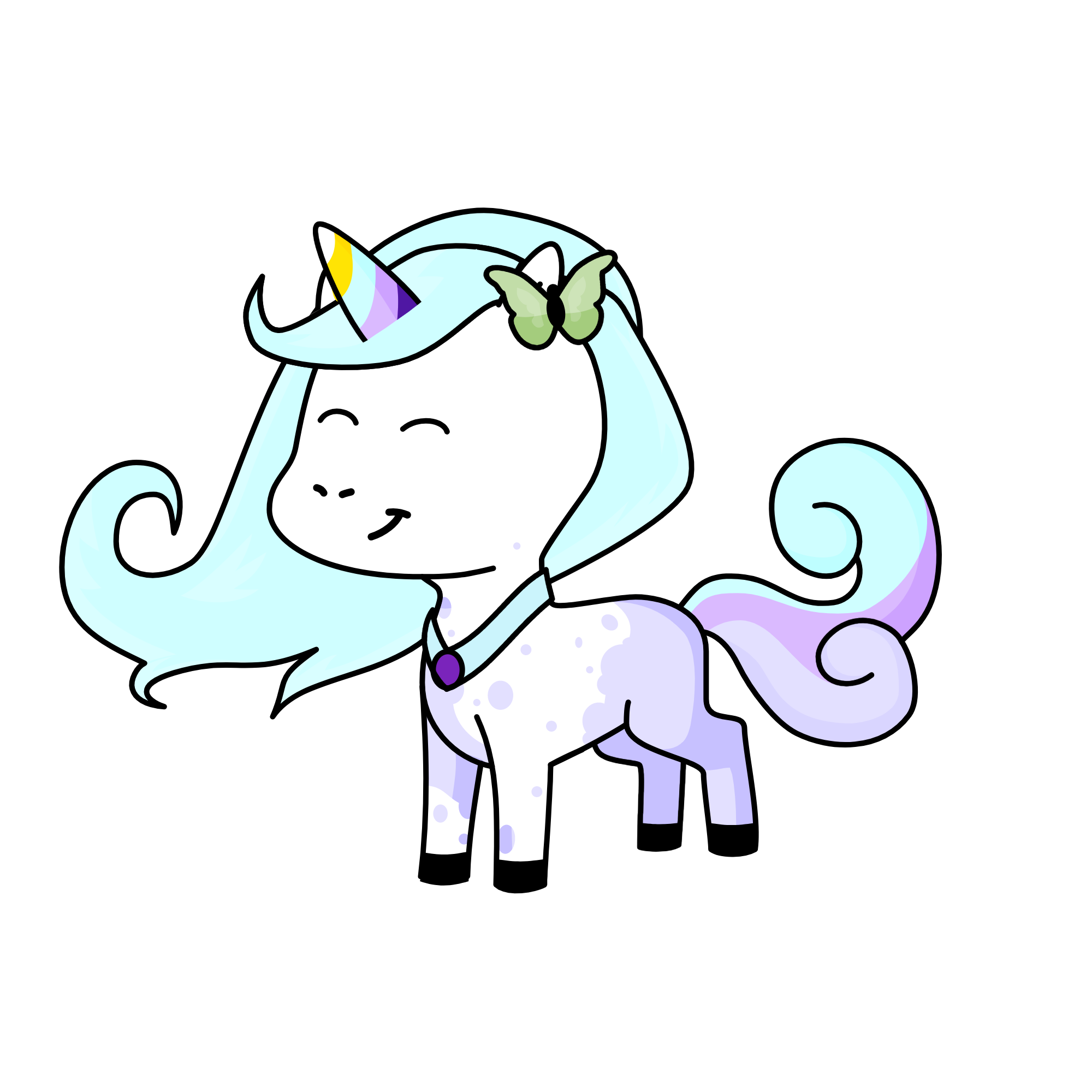 Kalani, the unicorn