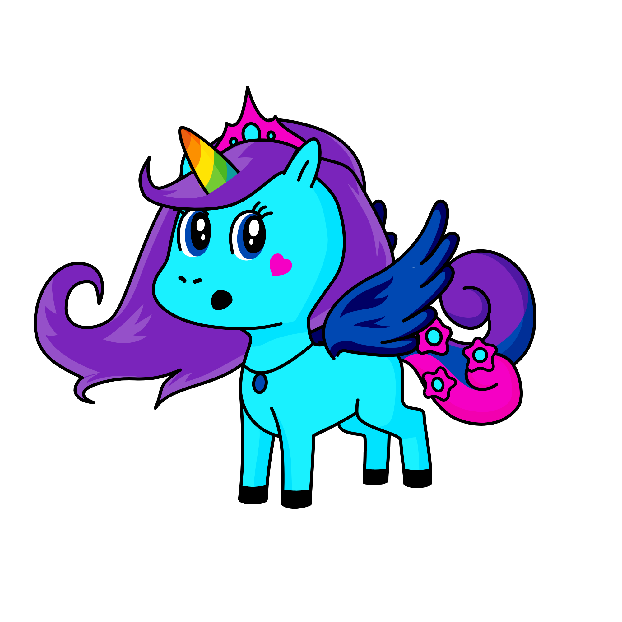 moon, the unicorn