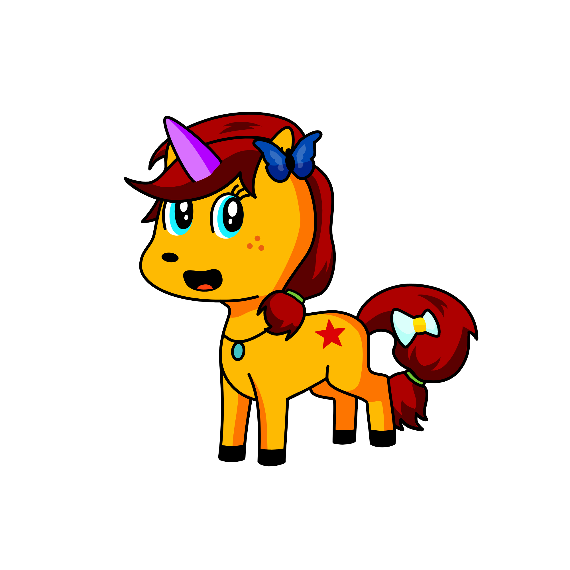 moon, the unicorn