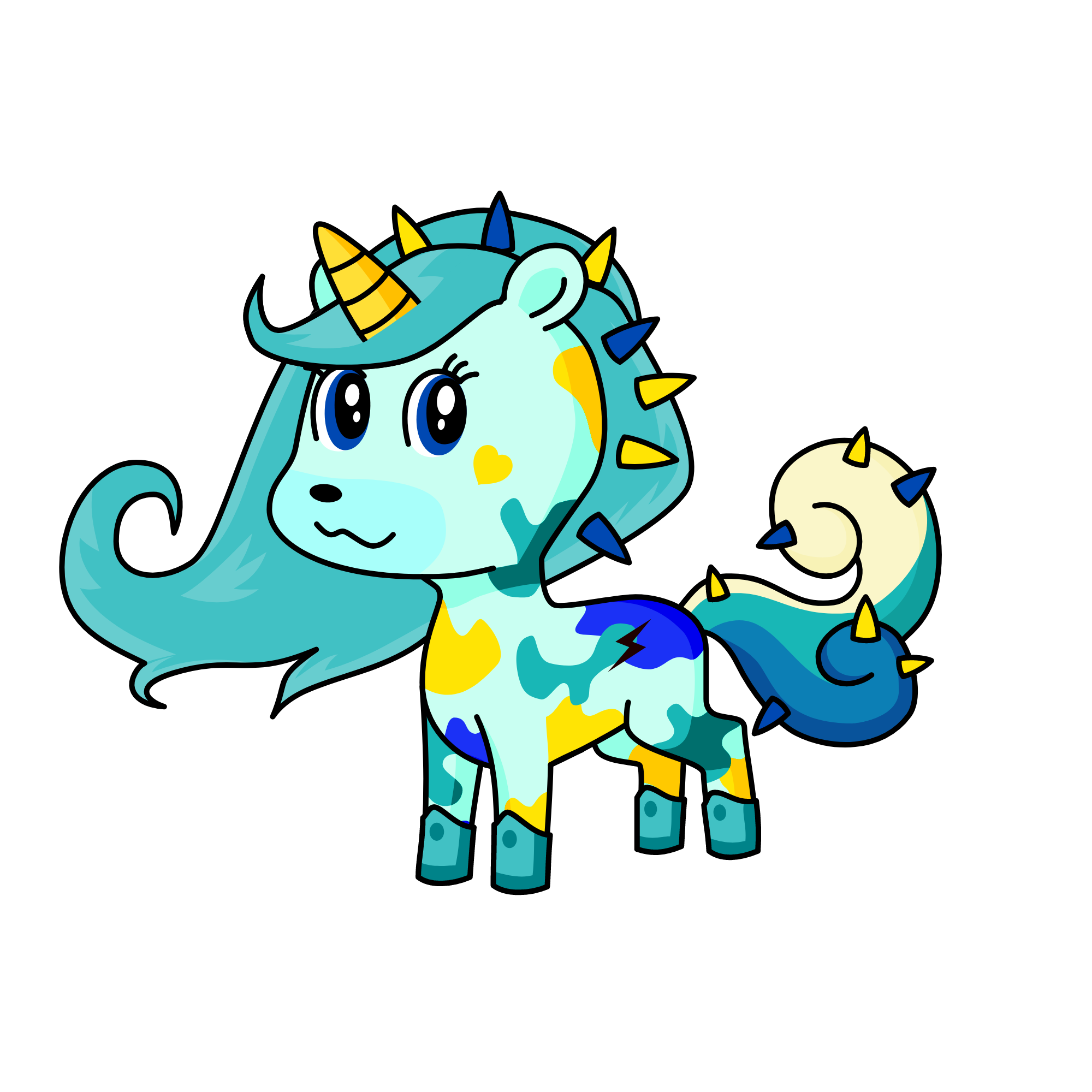 Stormy, the unicorn