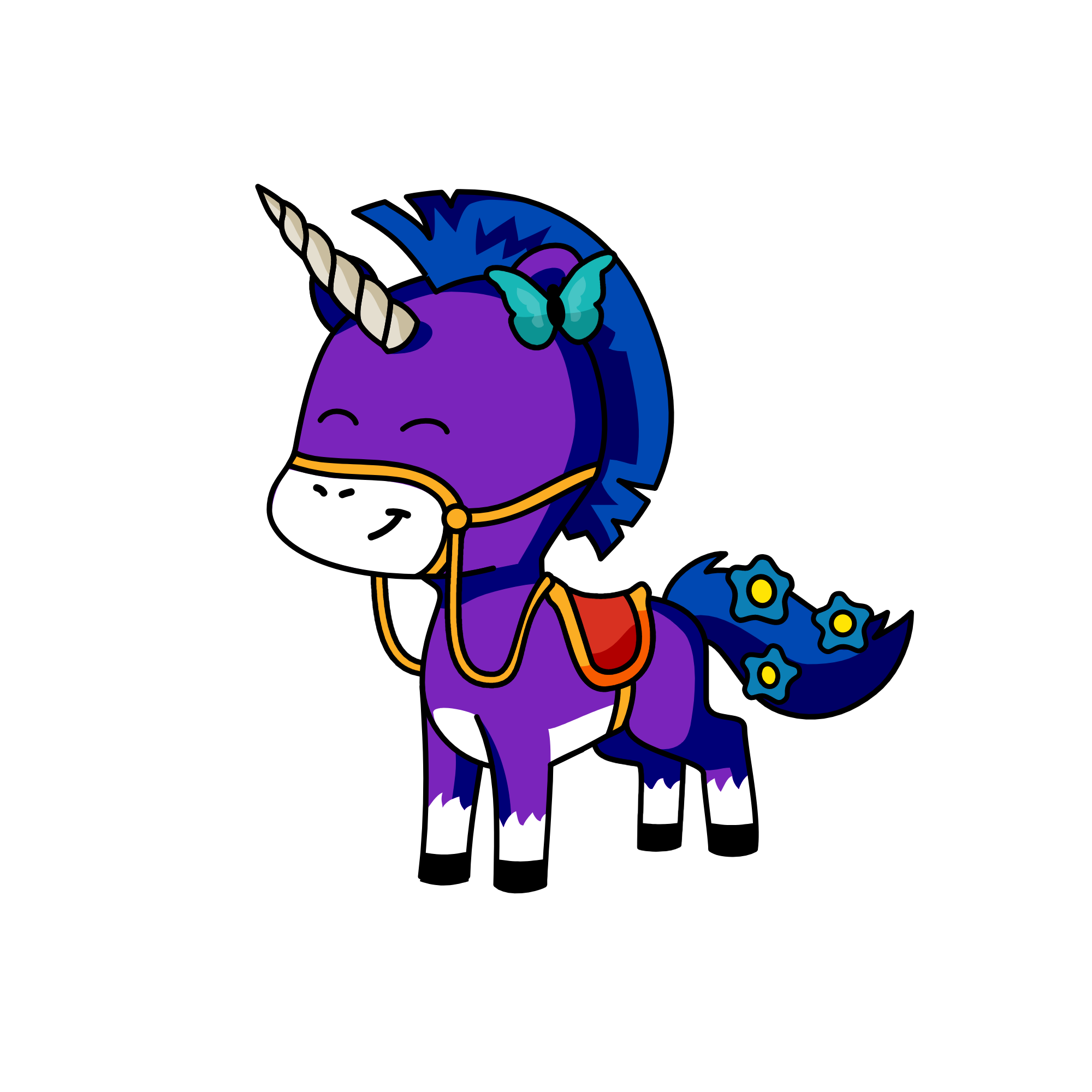 Lunar, the unicorn