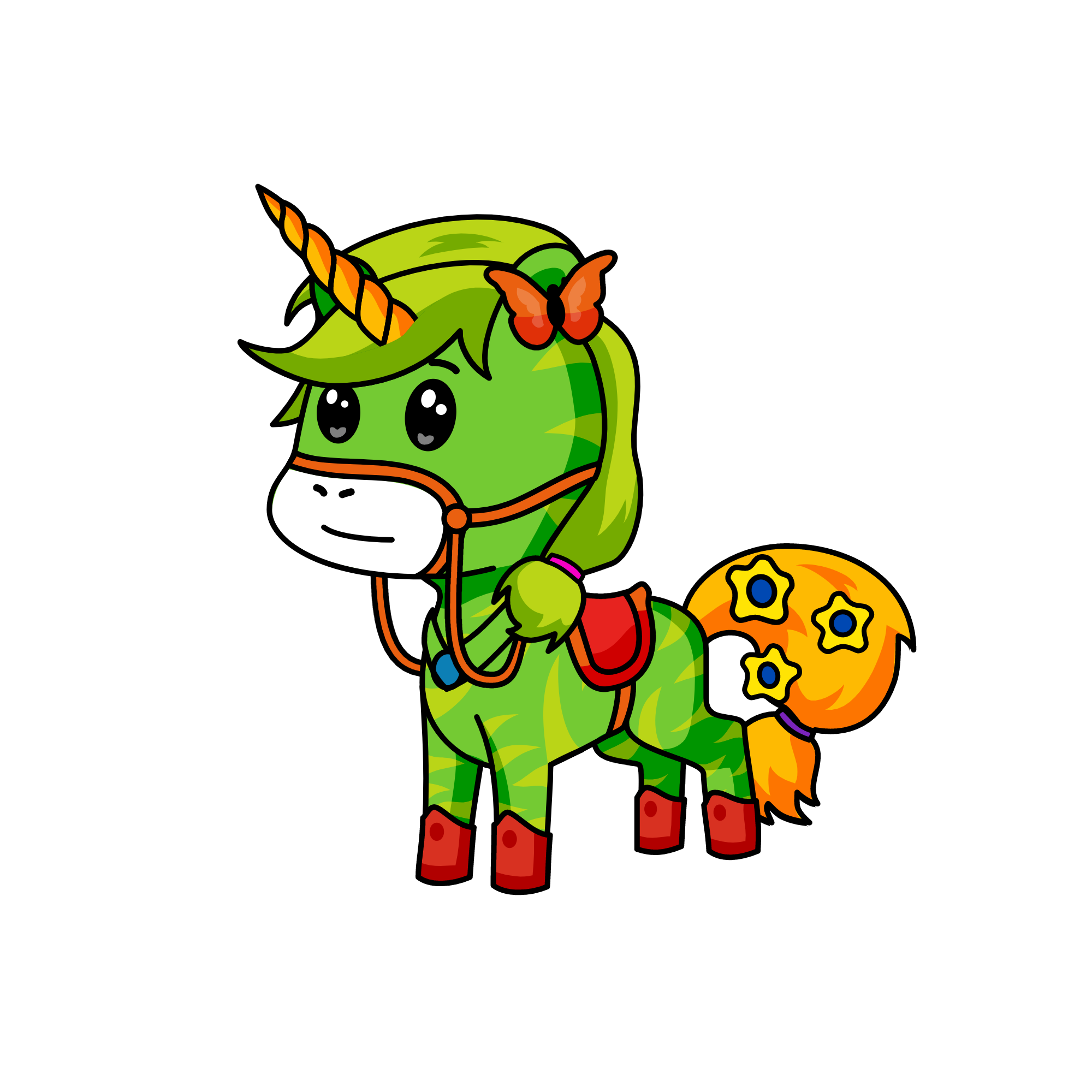 Leaf, the unicorn