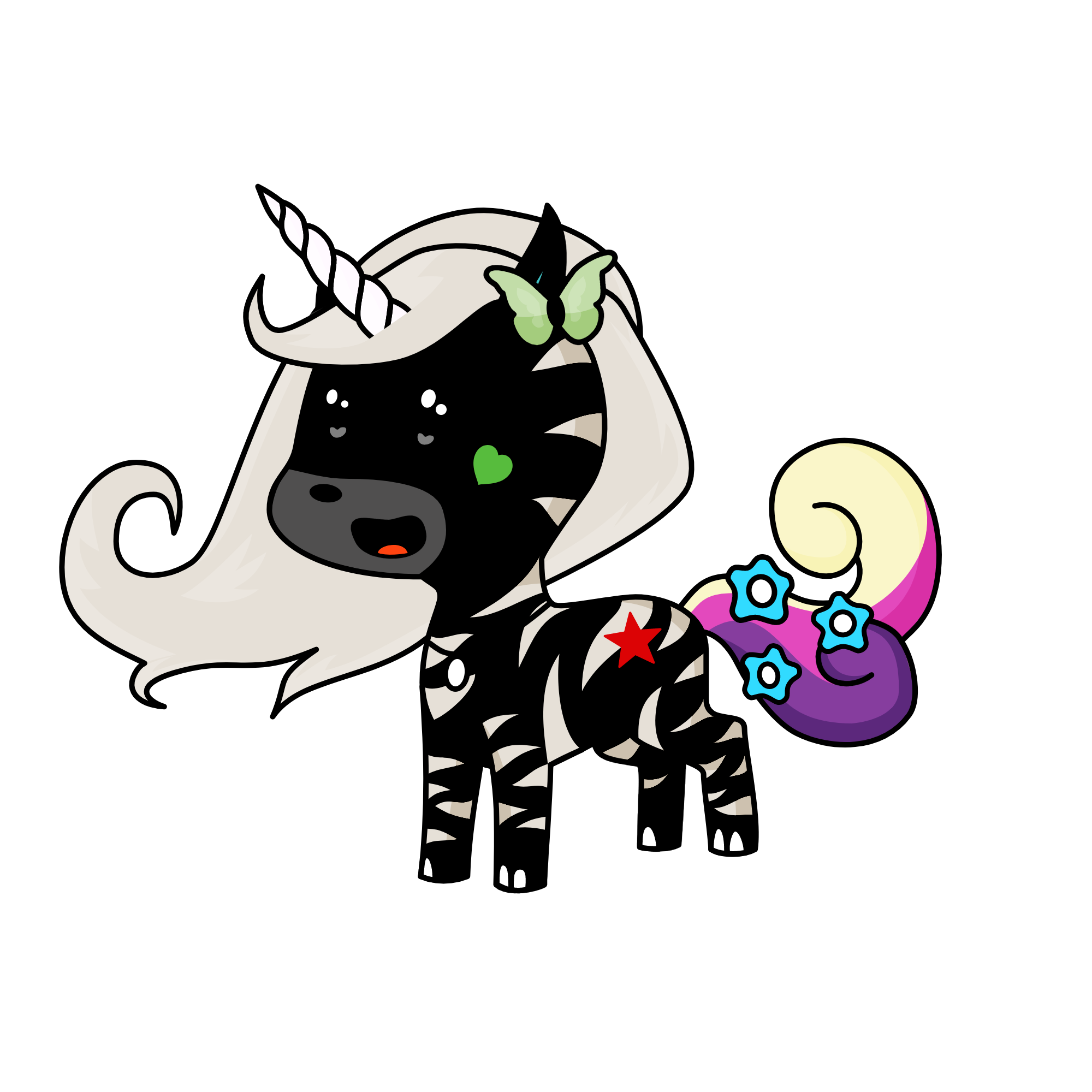 Blania, the unicorn