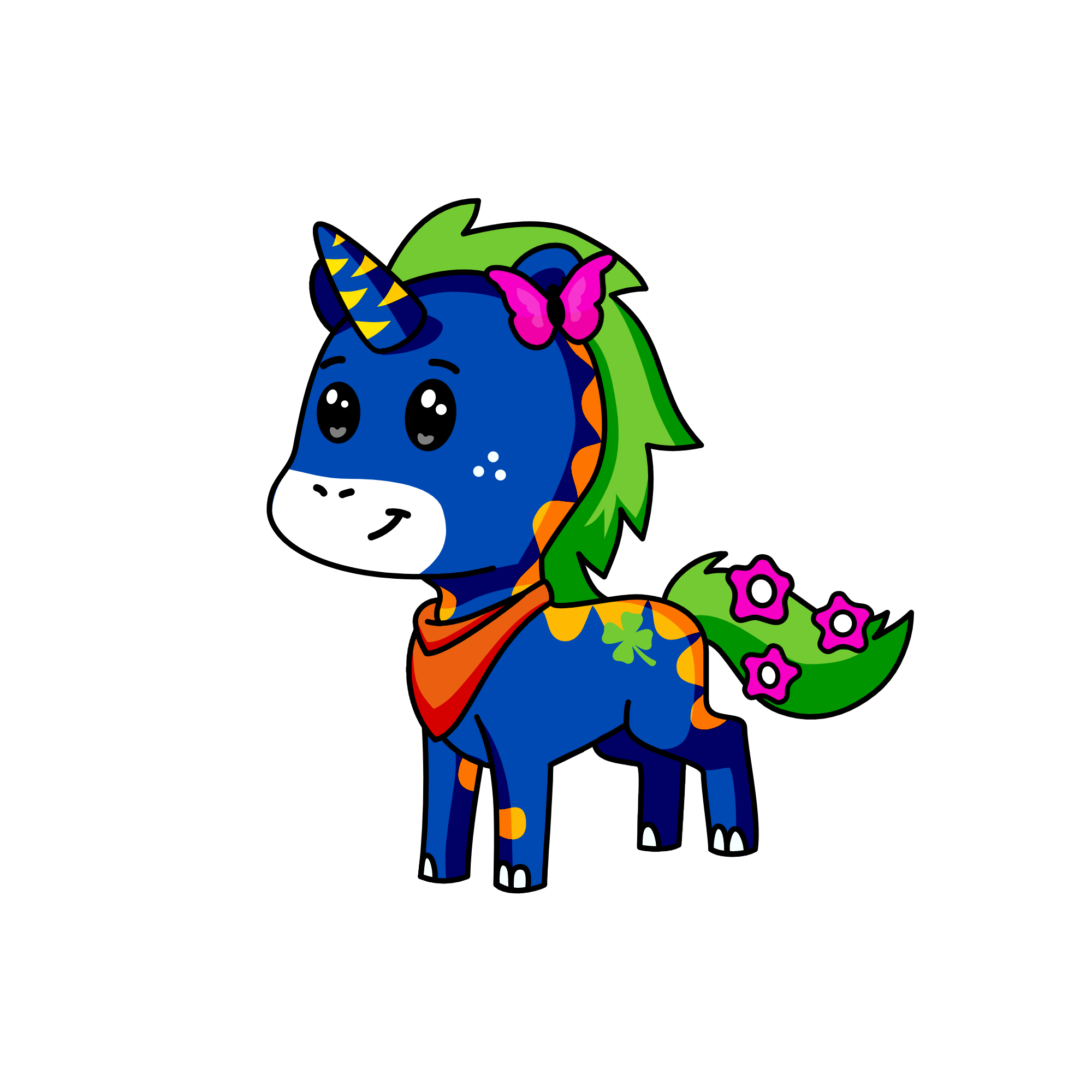 Flora, the unicorn