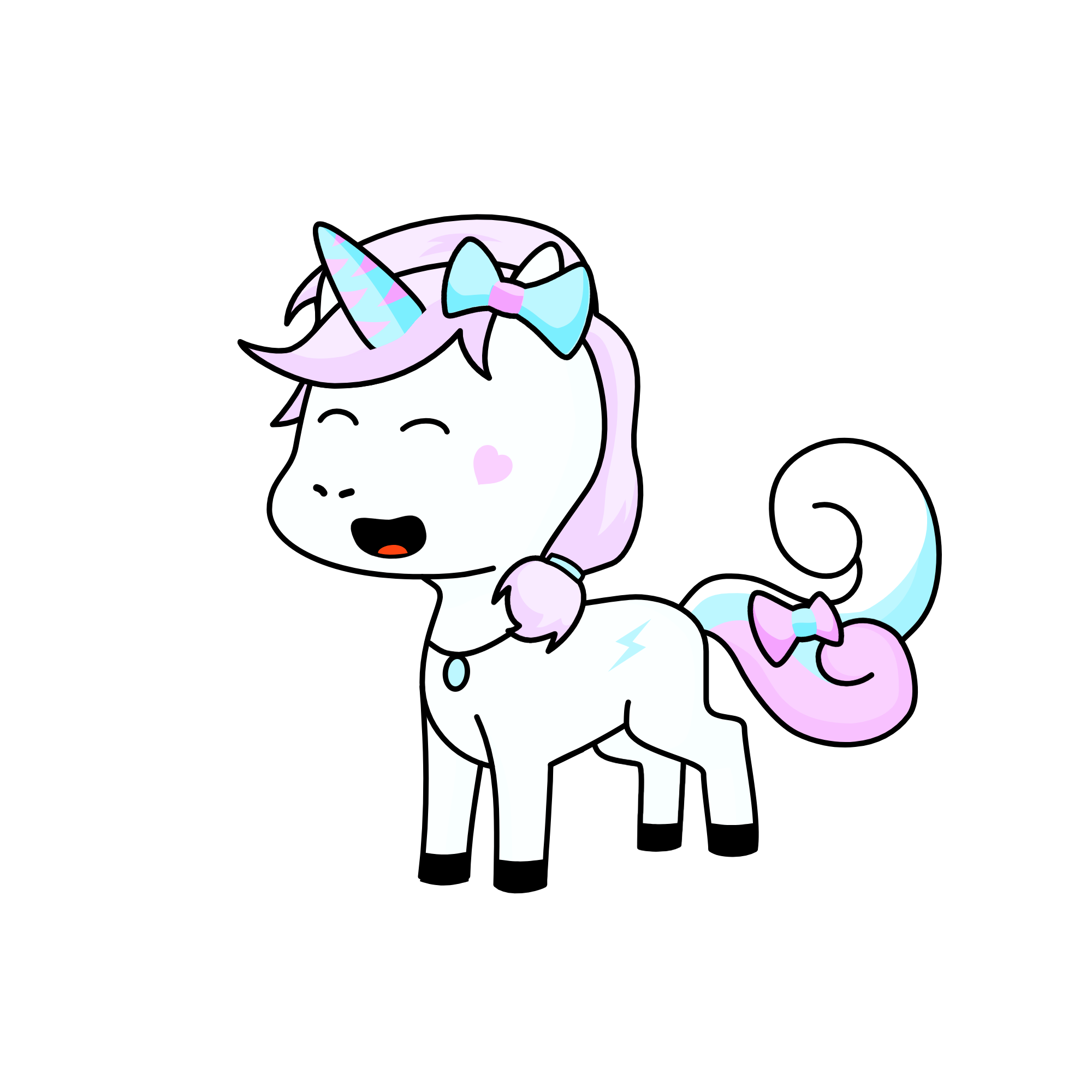 SNOWY, the unicorn