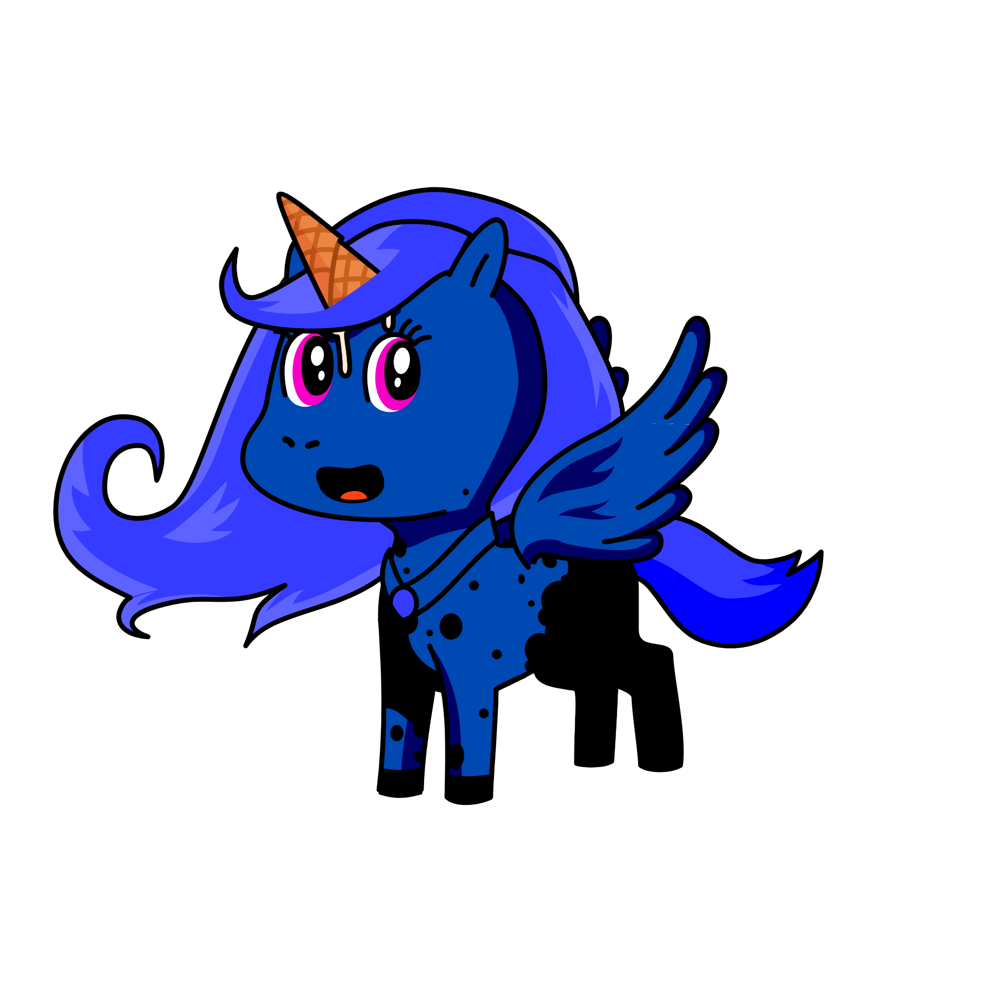 luna, the unicorn
