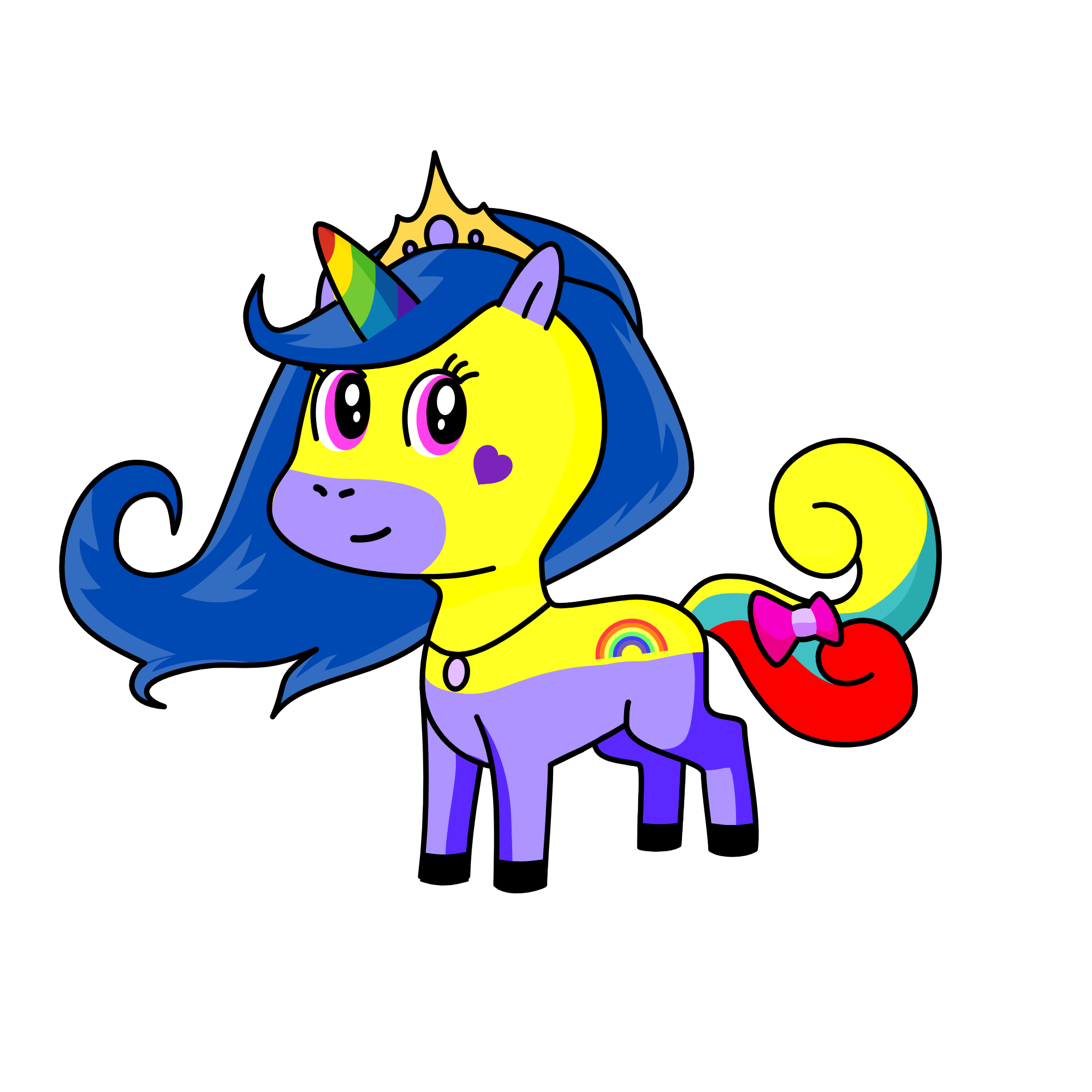 Luna, the unicorn