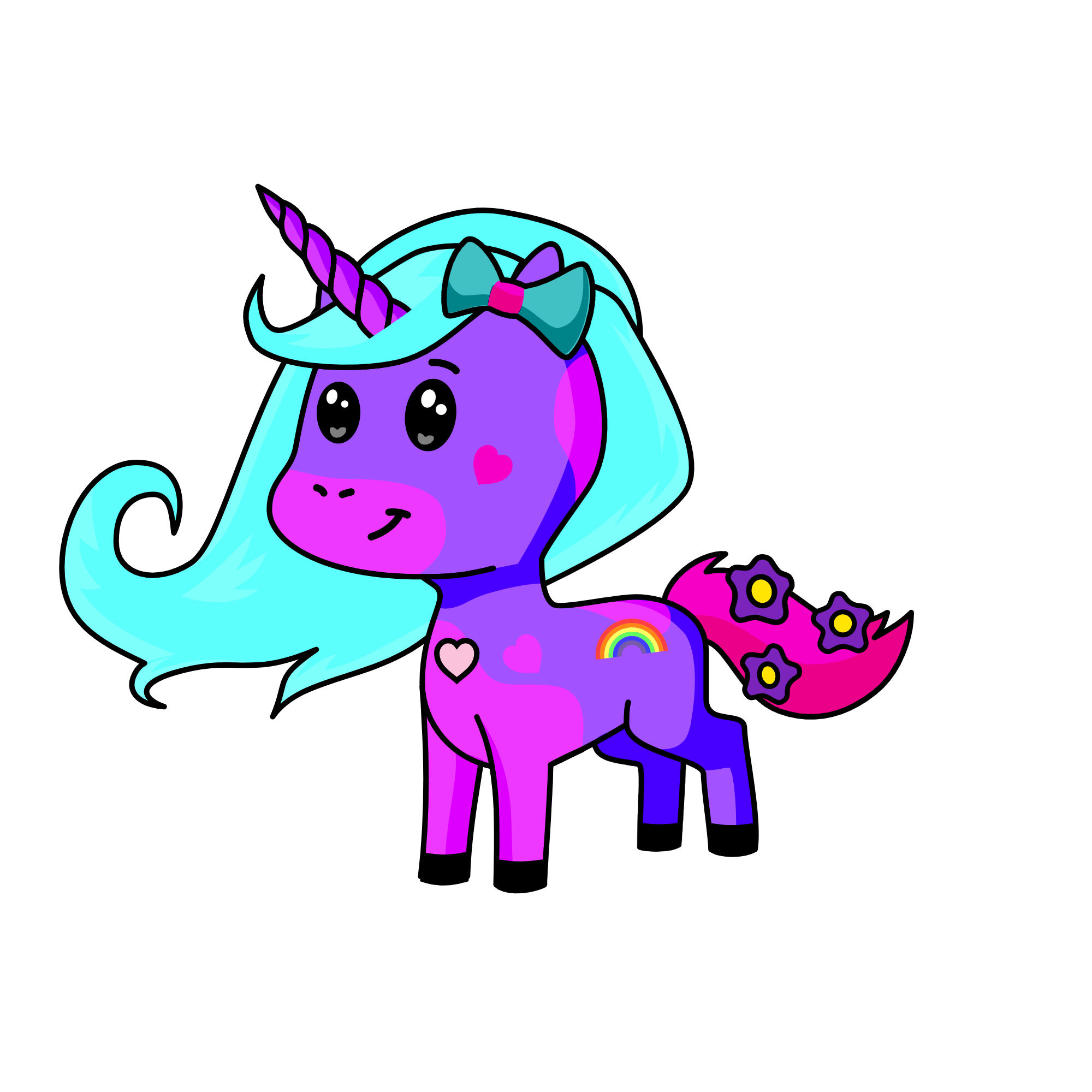 Hana, the unicorn