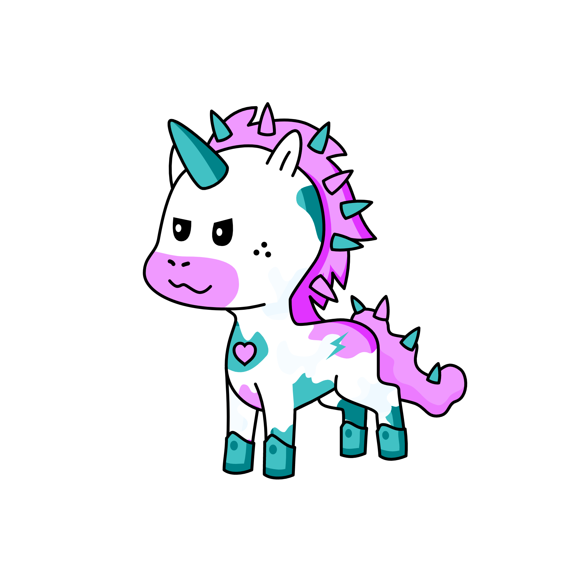 Mr.cotton candy (cotton clouds boyfriend), the unicorn