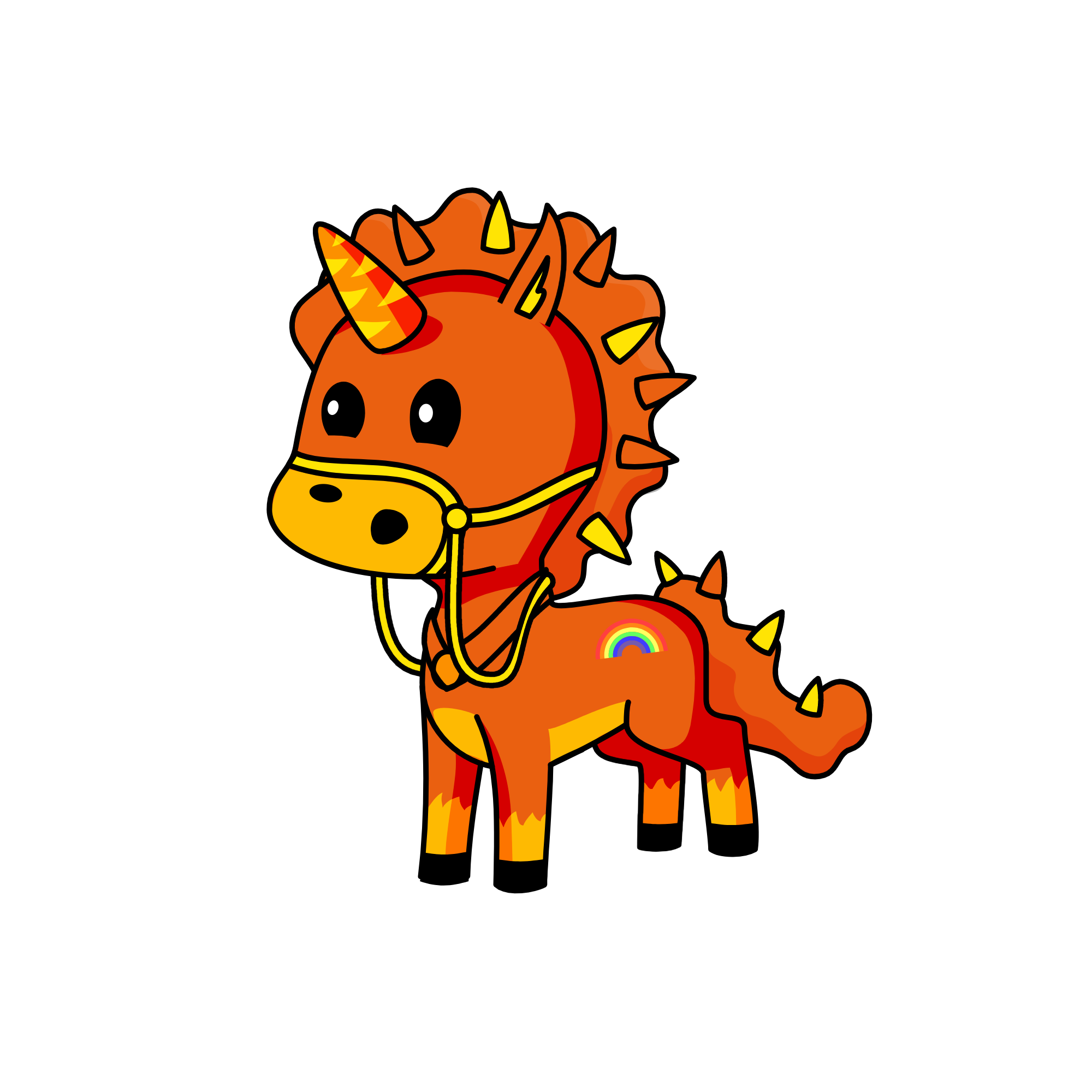 foxy's wife, the unicorn