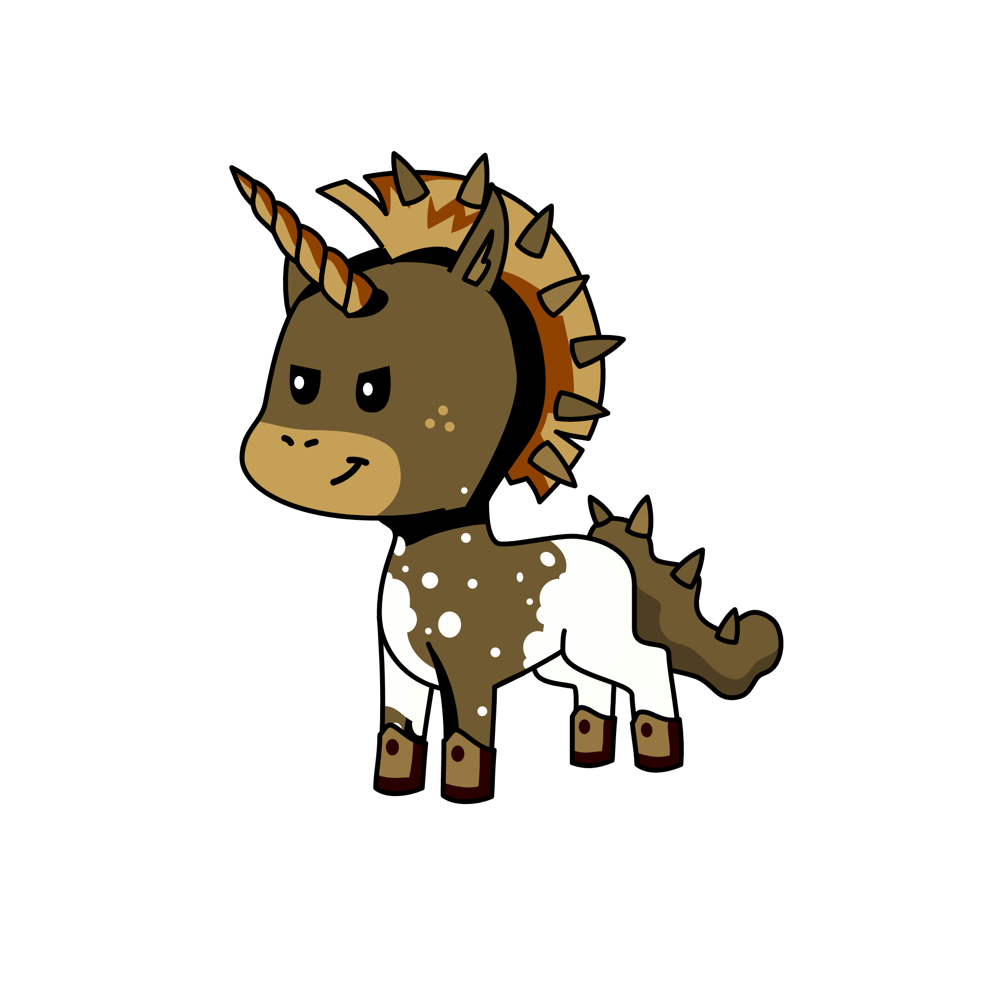Mr. hot fudge sundae, the unicorn