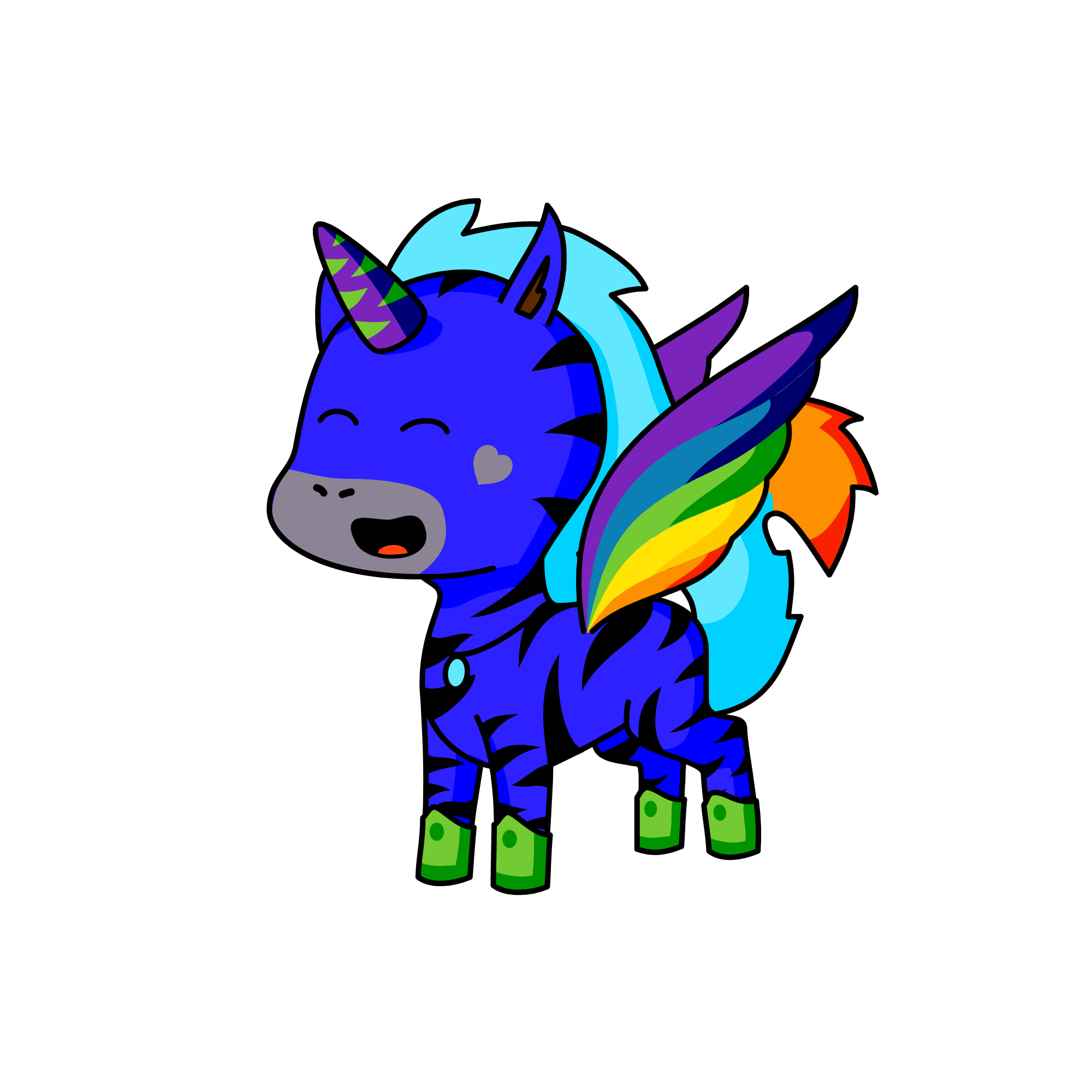 moon, the unicorn