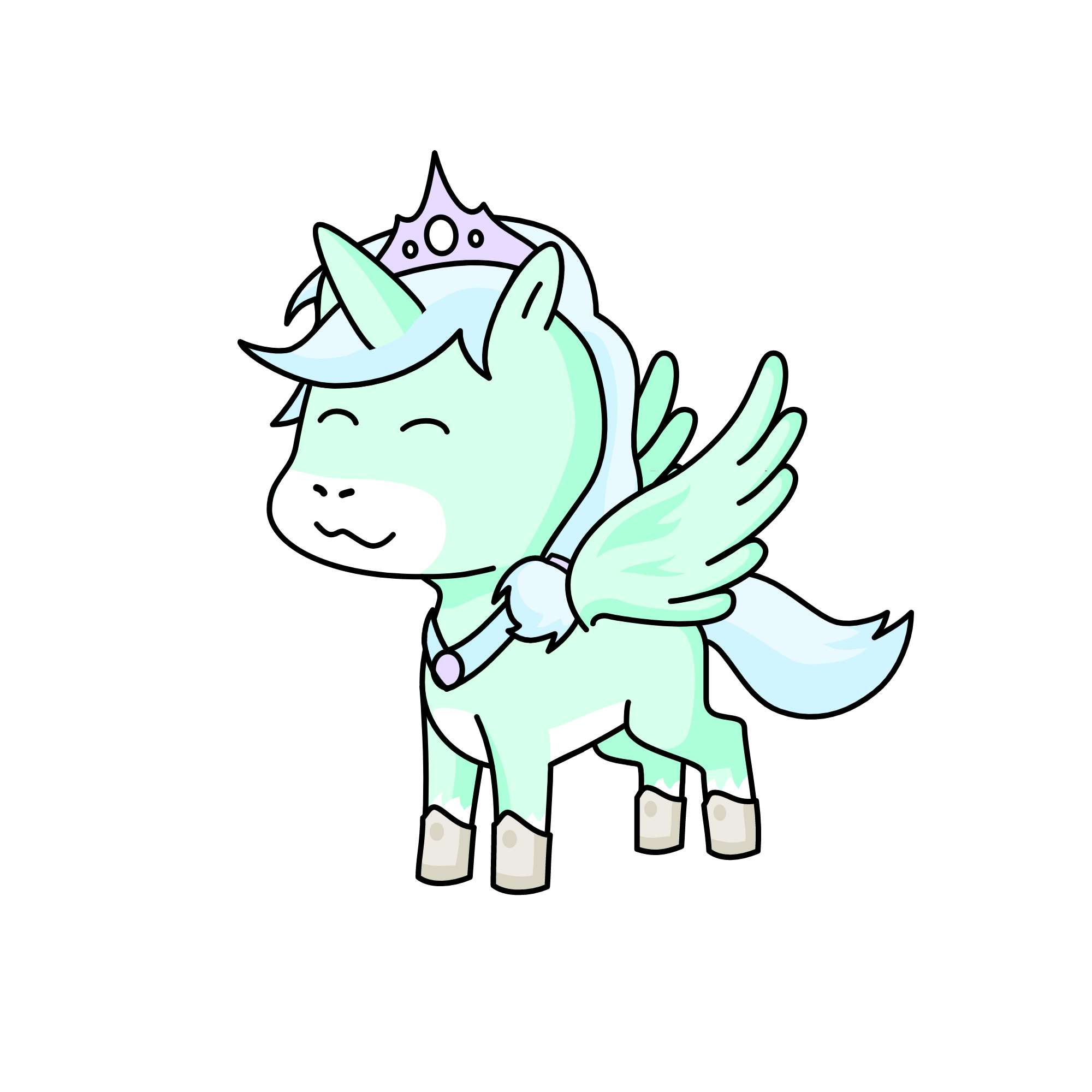 mint, the unicorn