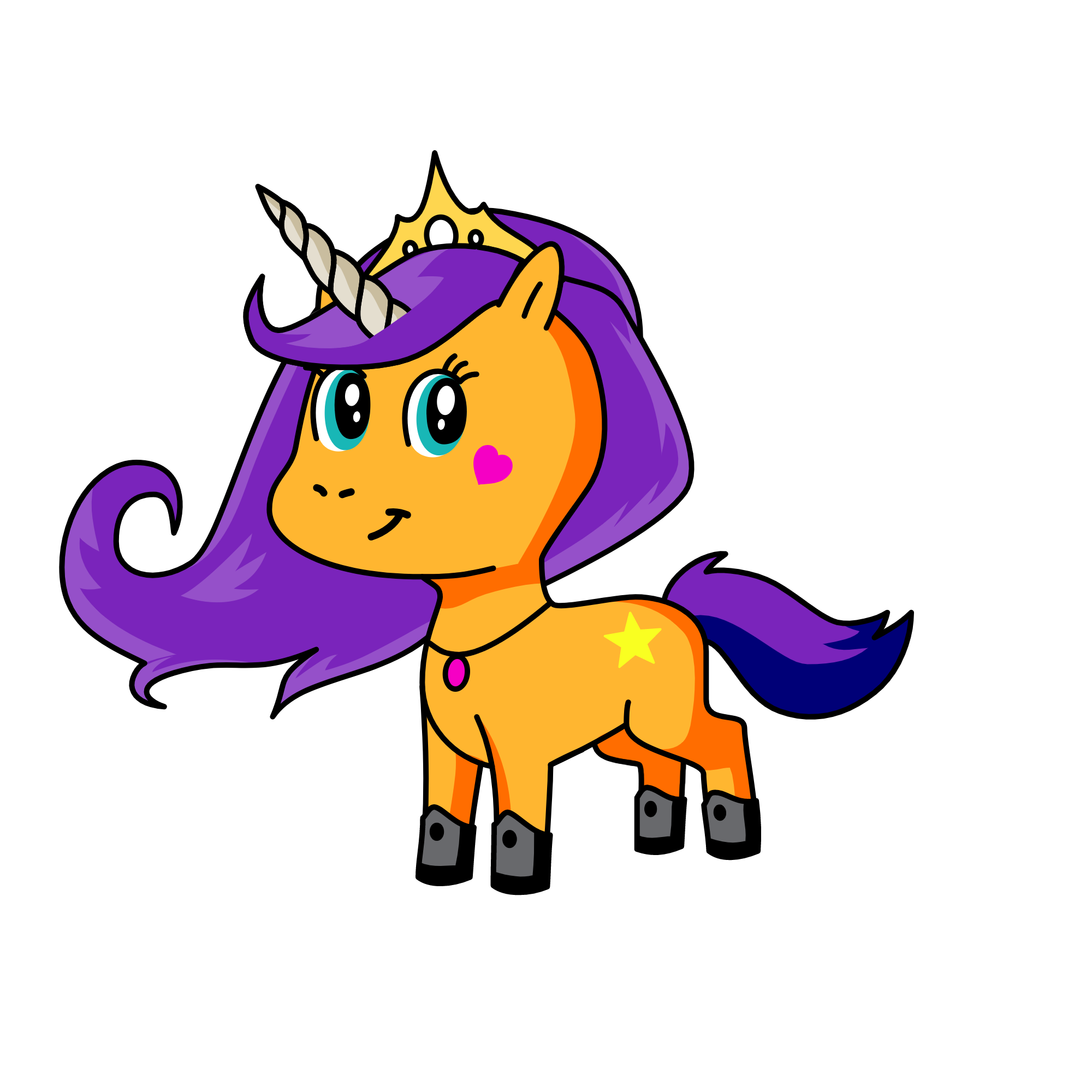 LYNA LA YUTUBER 23, the unicorn