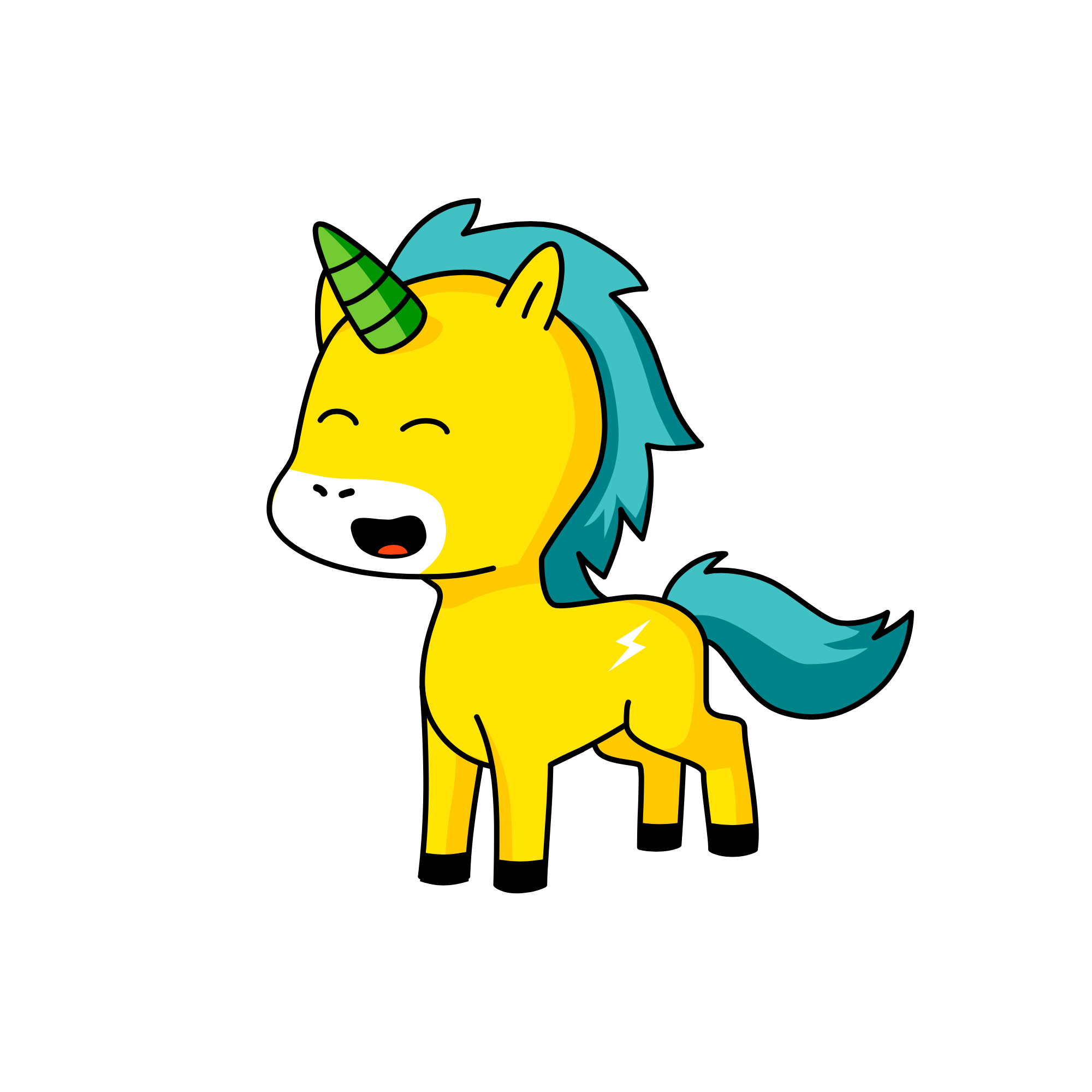 banana, the unicorn