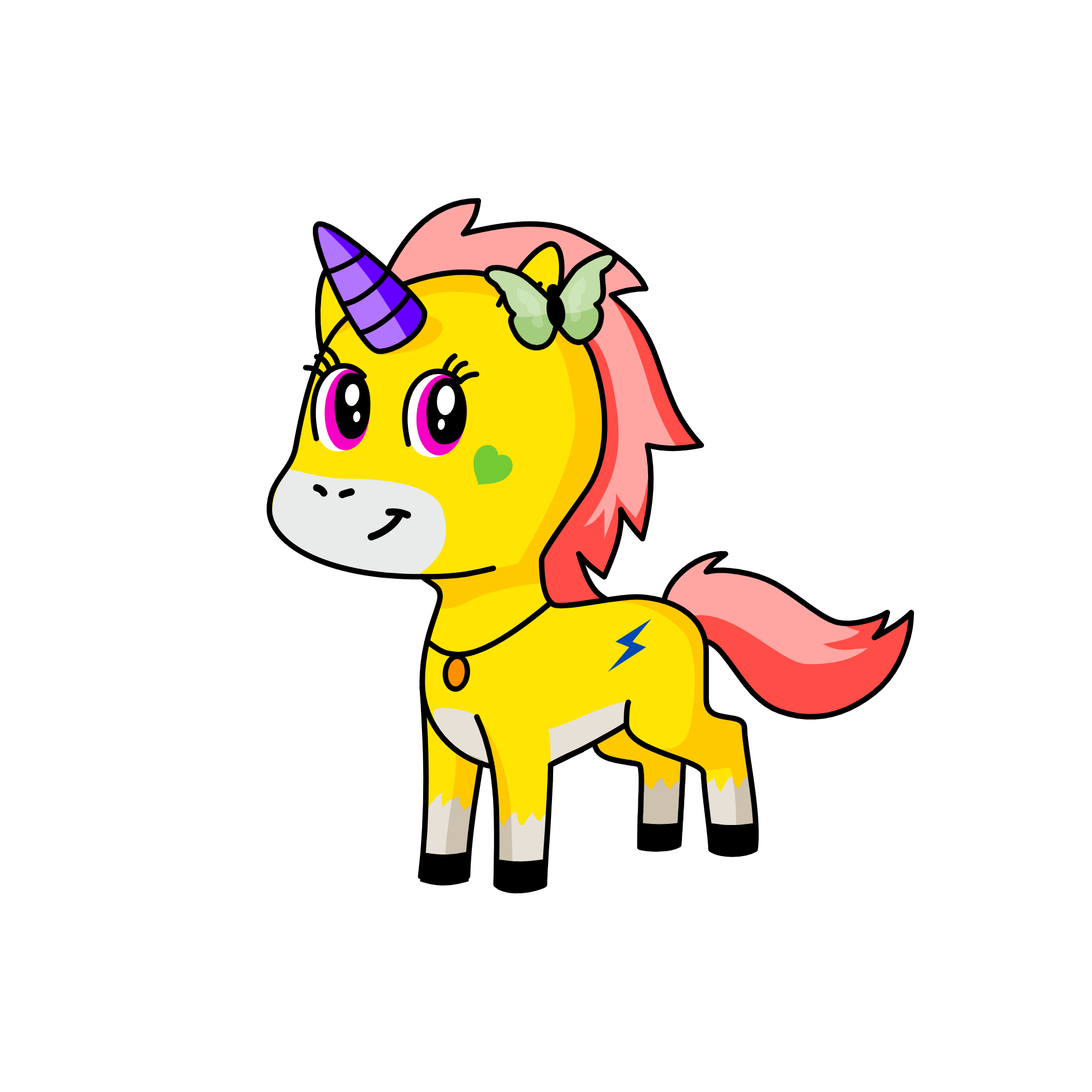 cutie, the unicorn