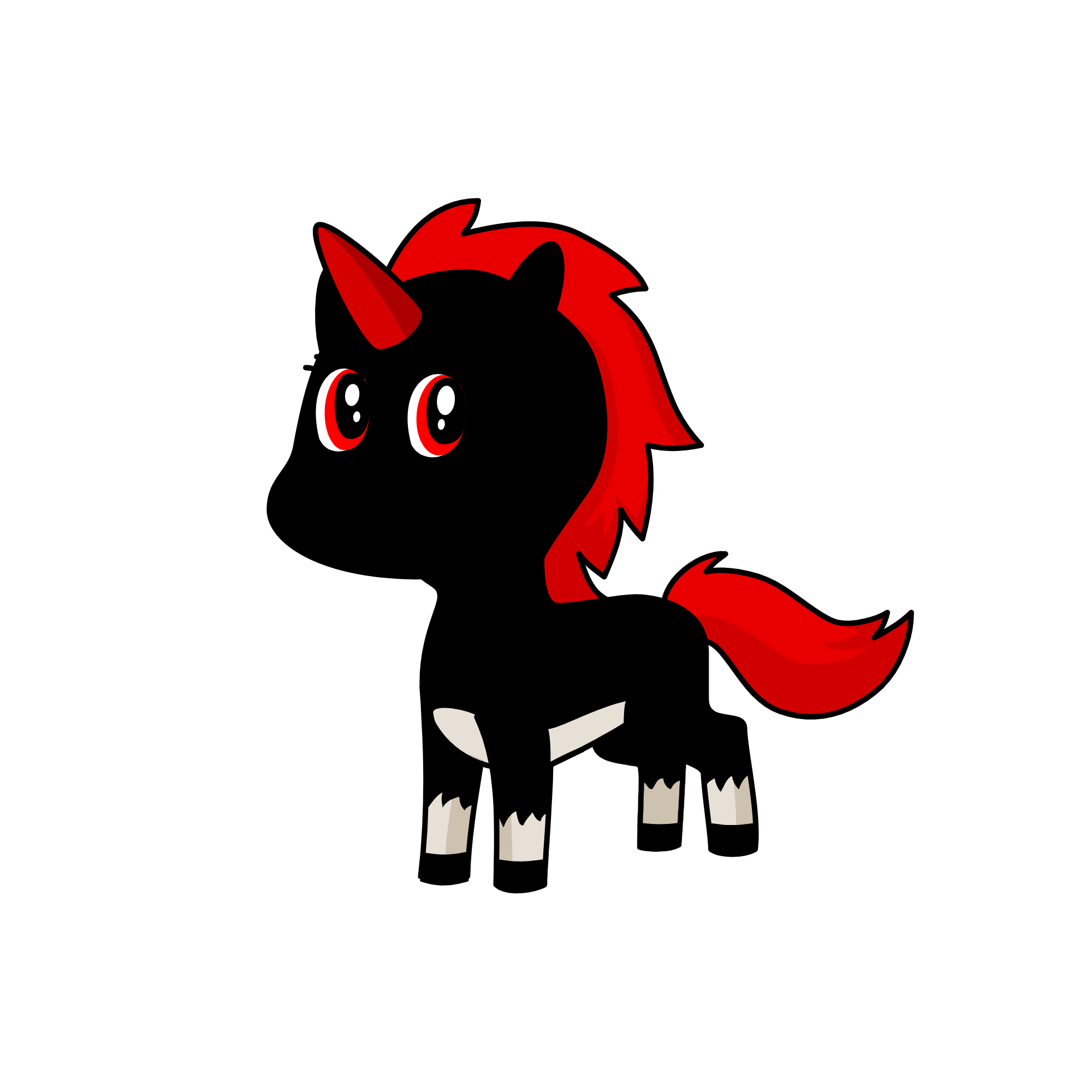 Evil Unicorn, the unicorn