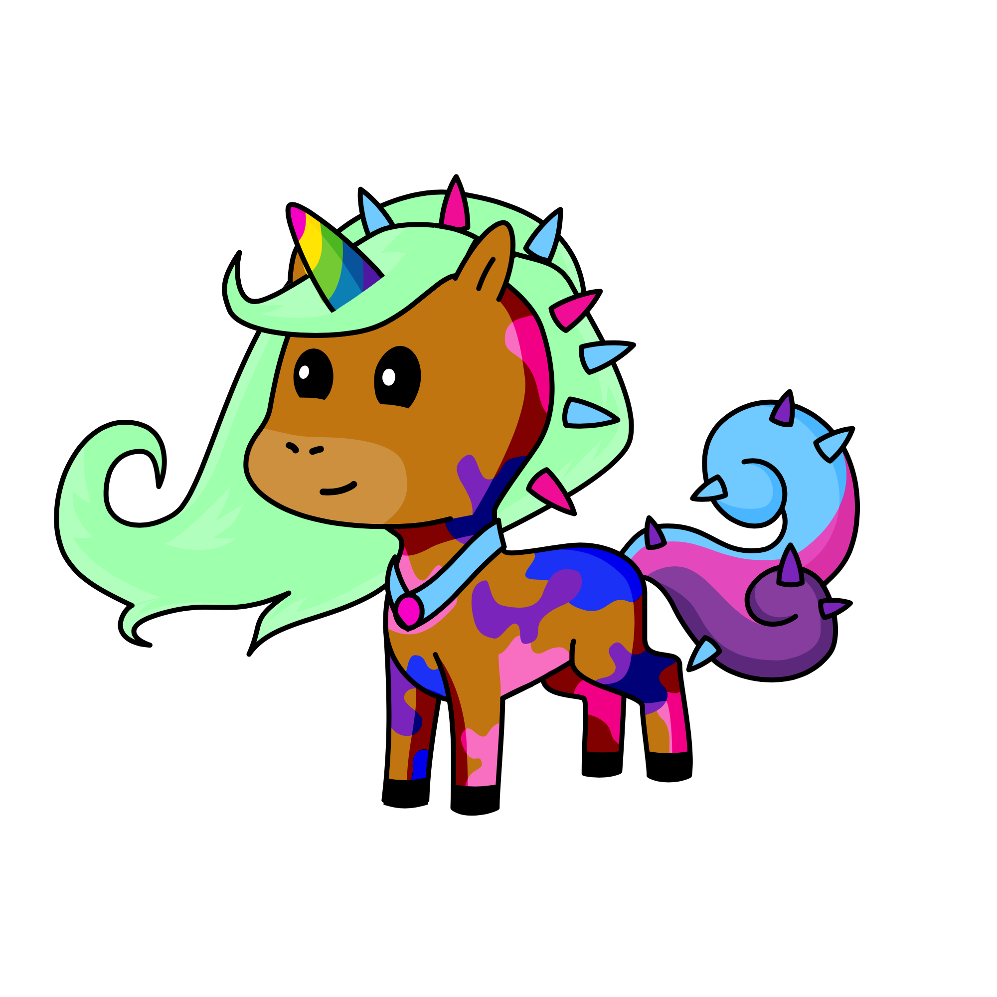 CHyvx u, the unicorn