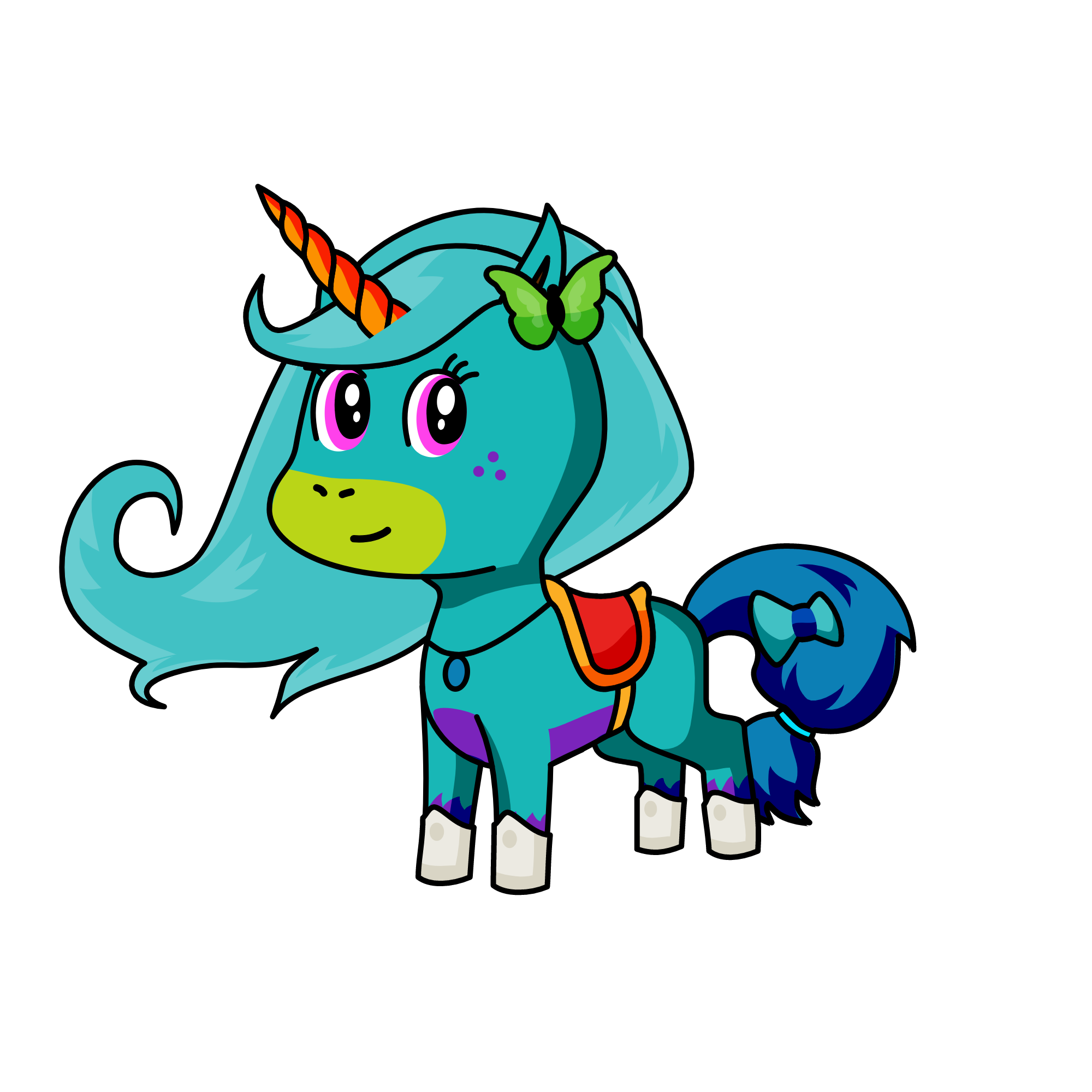 o, the unicorn
