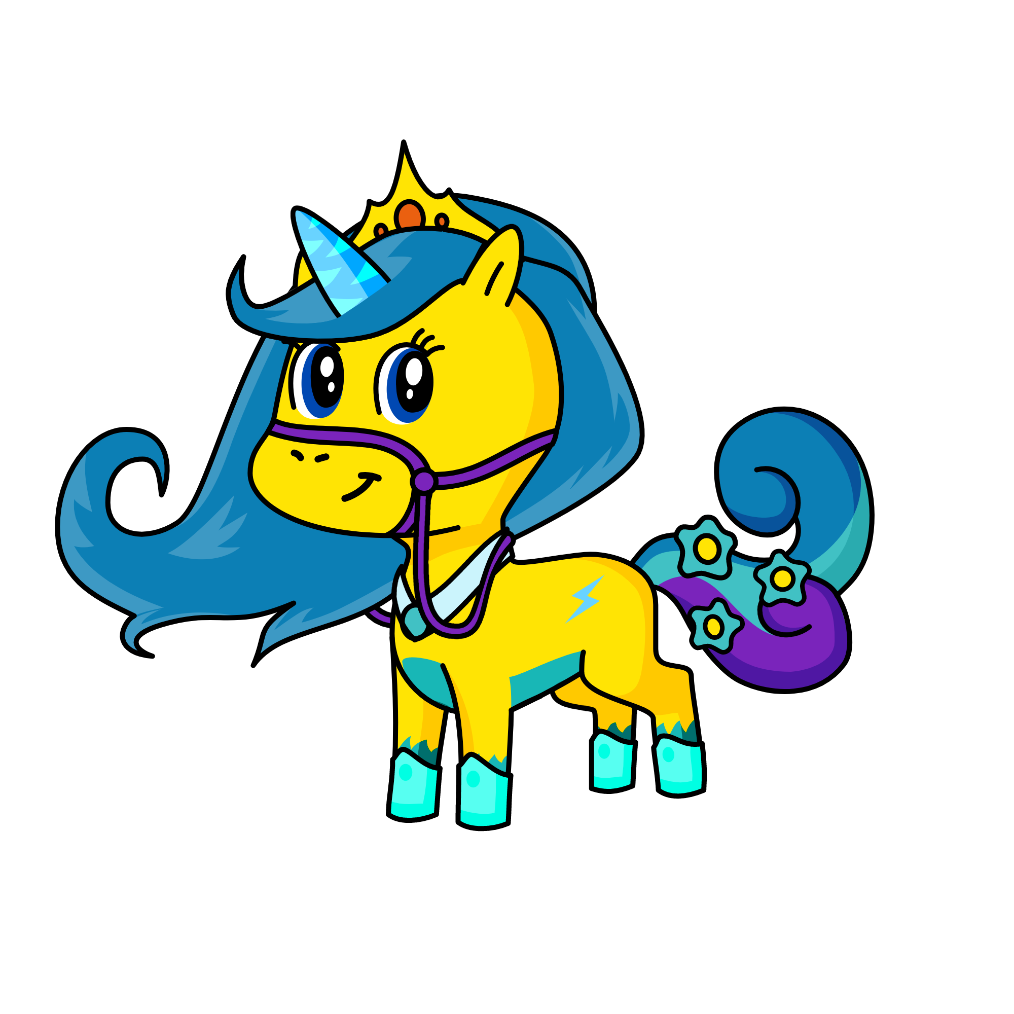 ra'ad, the unicorn