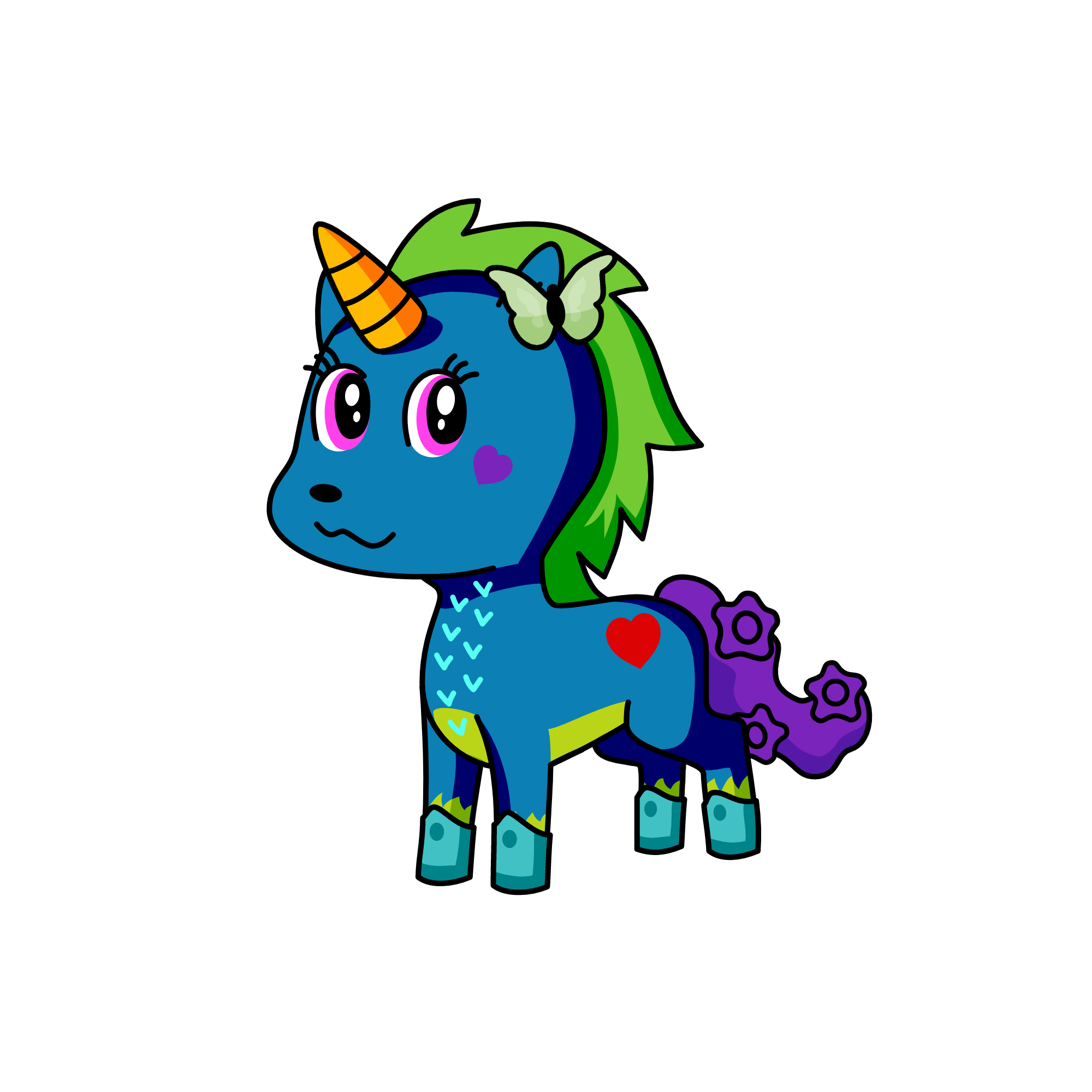 galapaygus, the unicorn