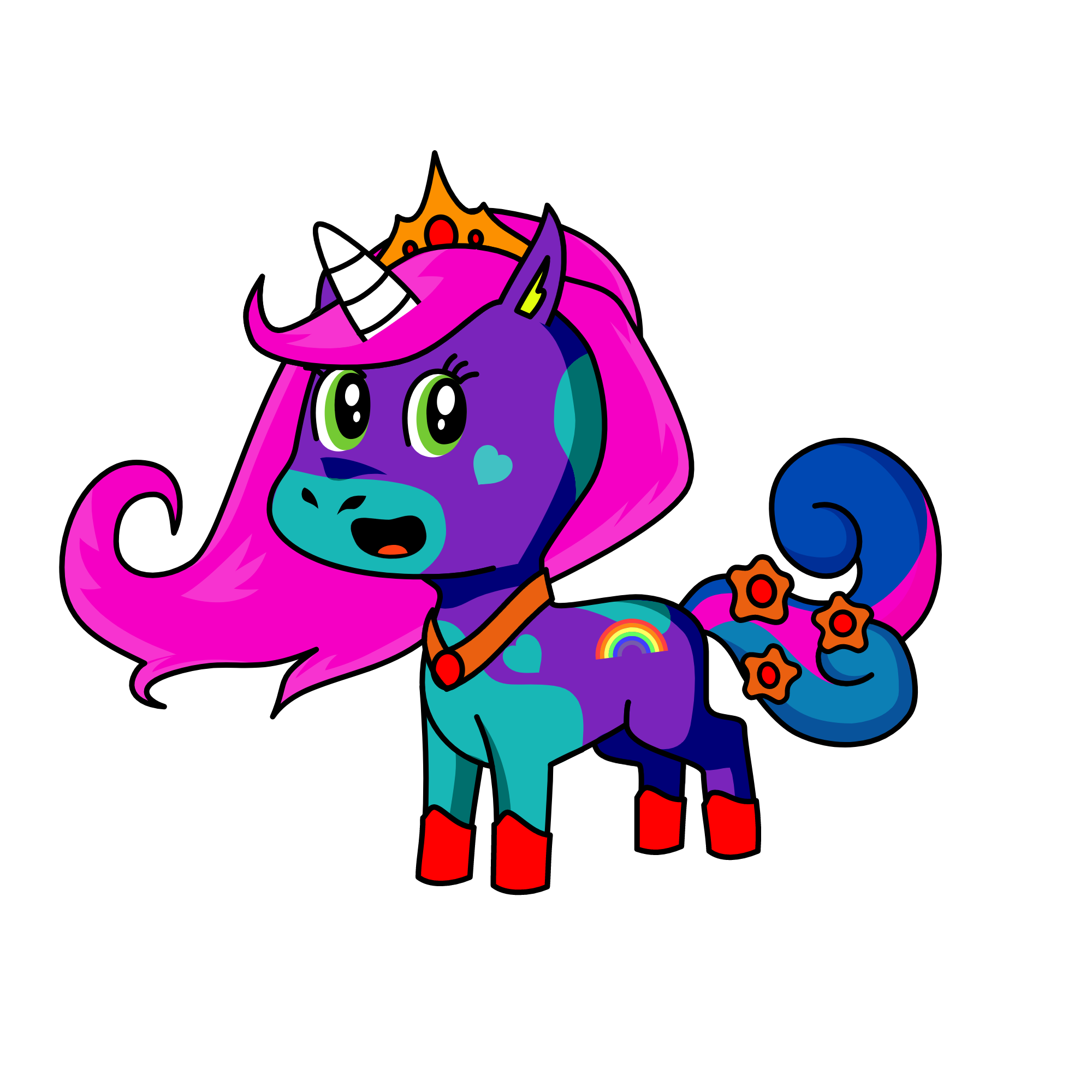Saachicorn, the unicorn