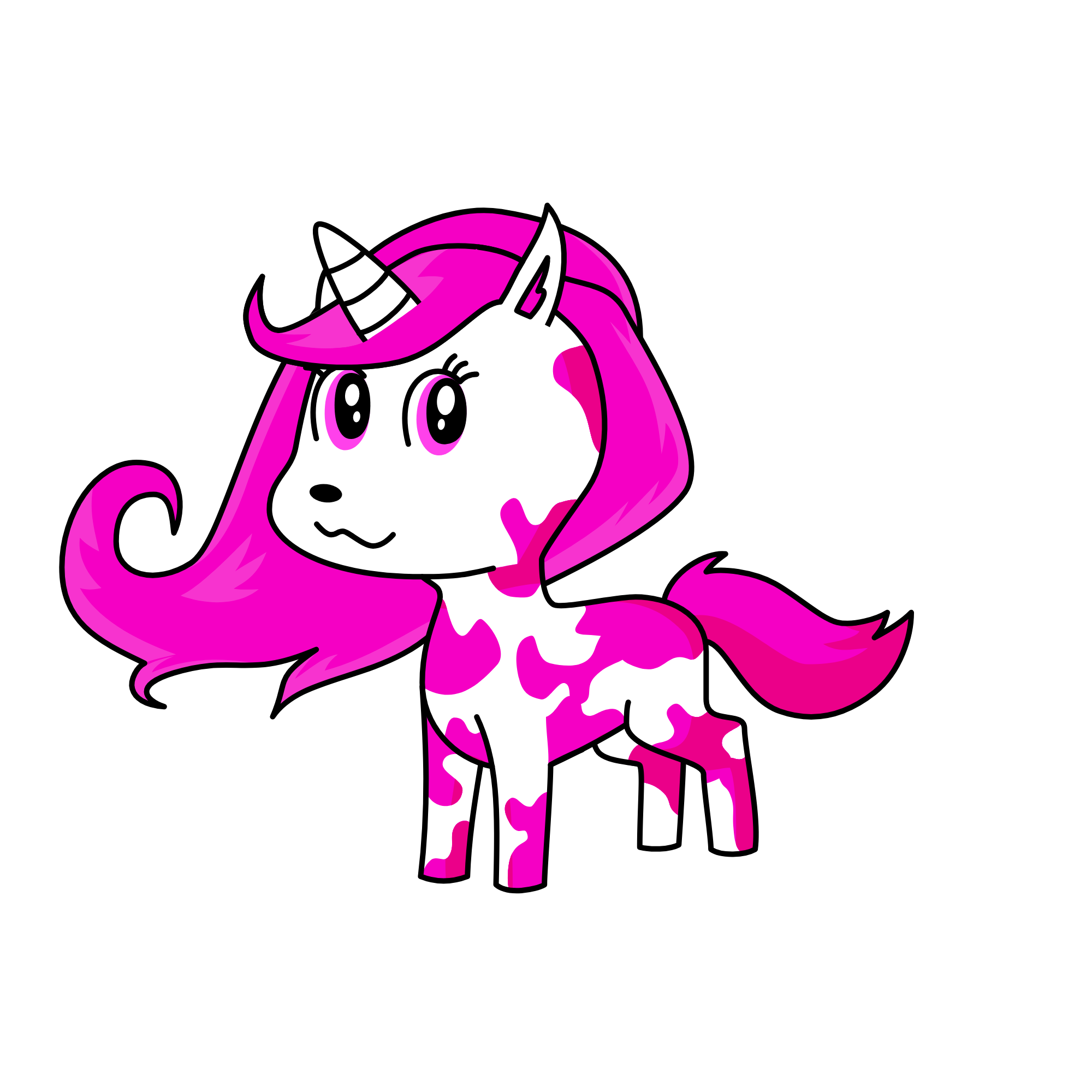 Cat, the unicorn